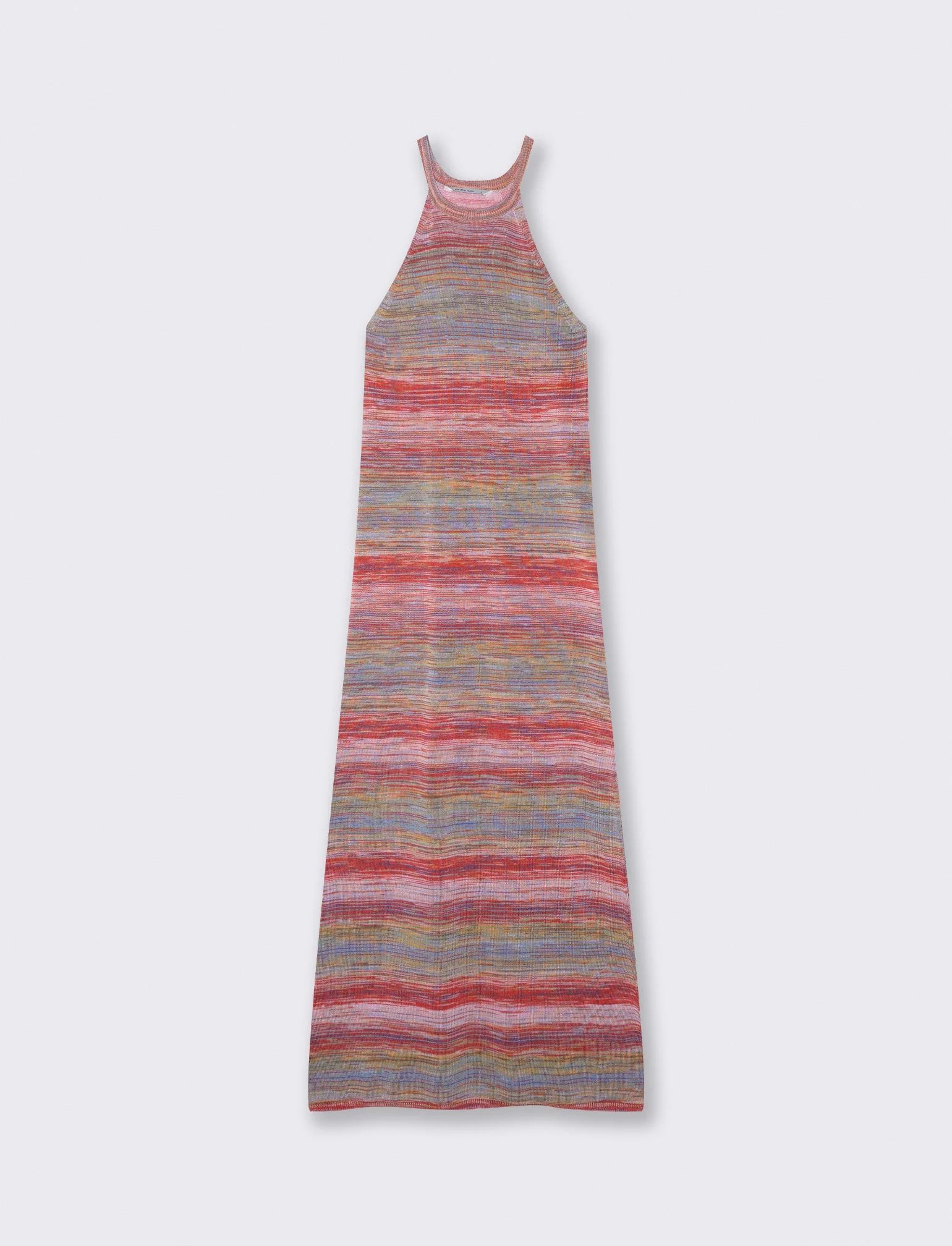 Abito aderente righe effetto maglia - var 1