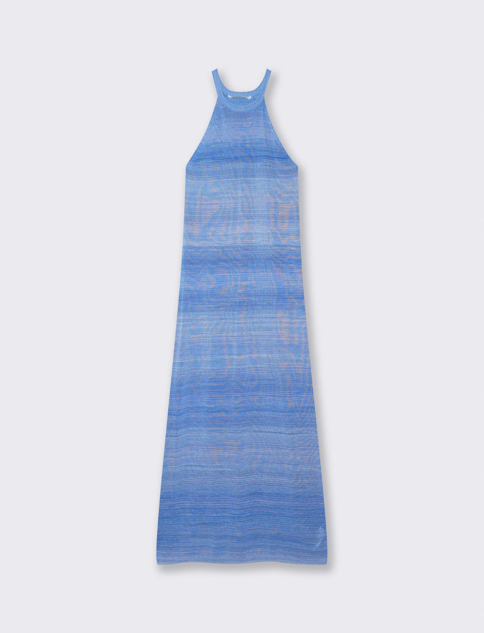 Abito aderente righe effetto maglia - var 2