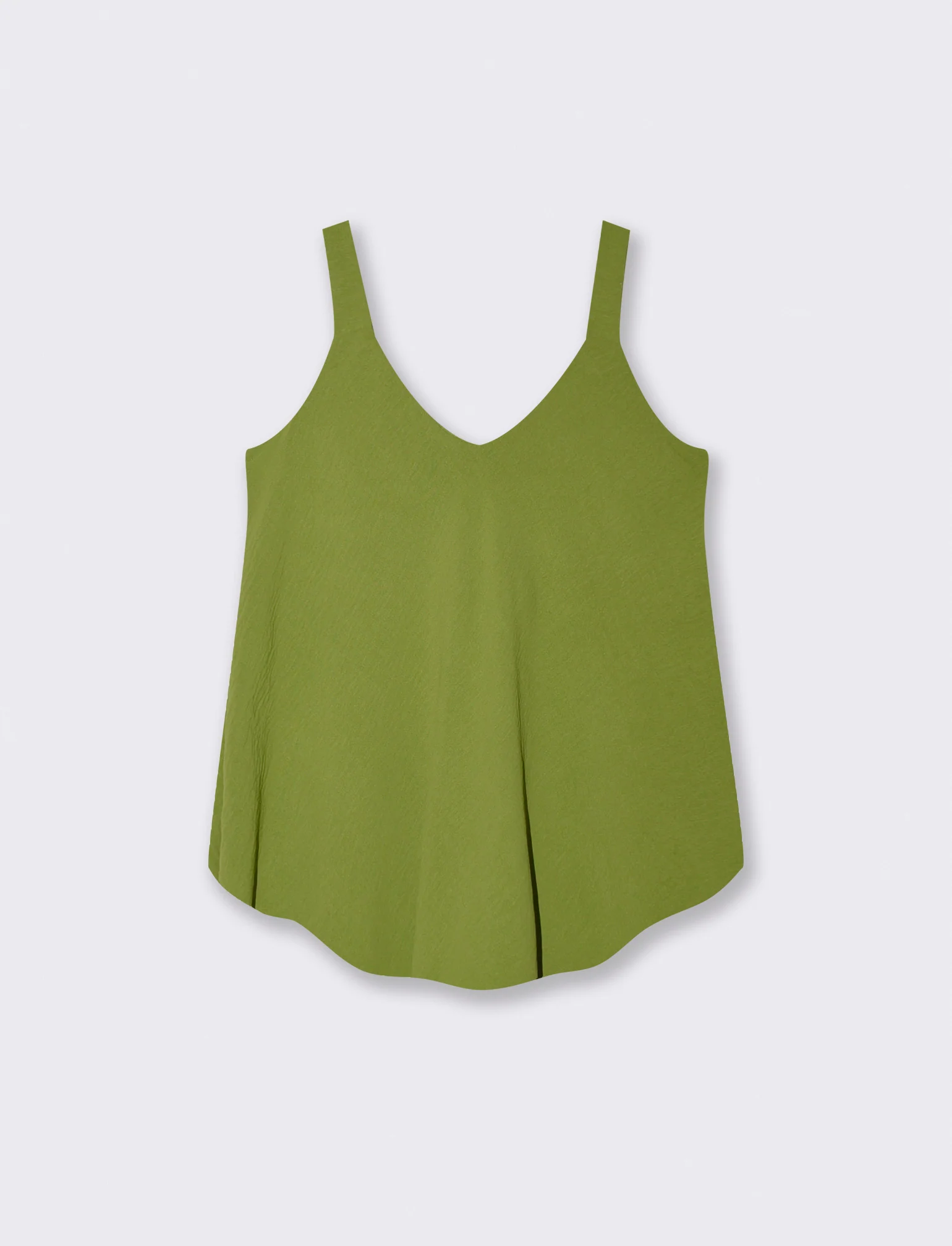 Abito corto con applicazioni sulle bretelle - Verde pistacchio - Image 2