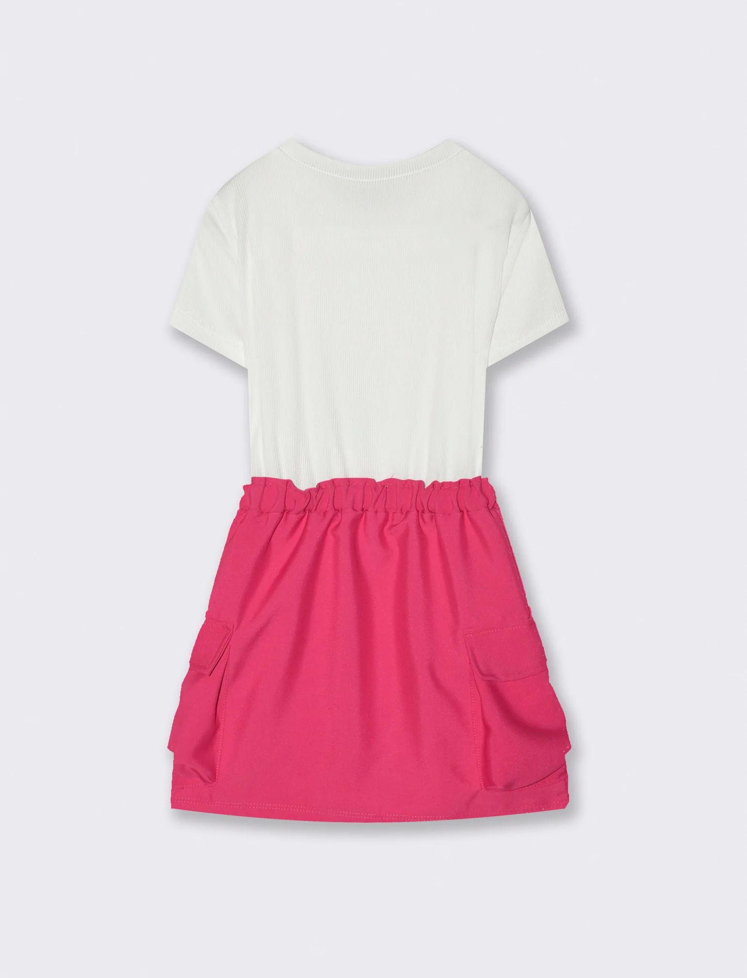 Abito da bambina - Fuxia - Image 2