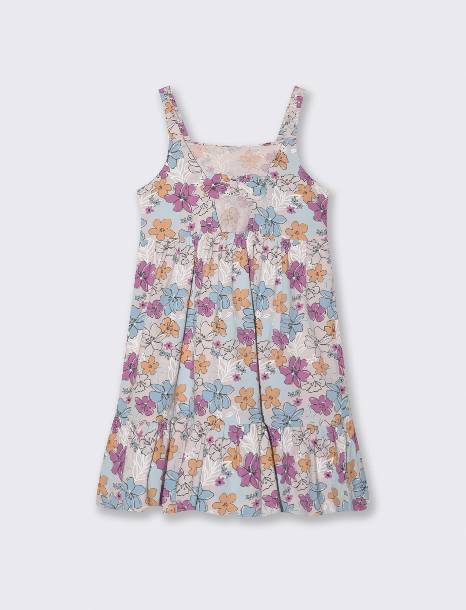 Abito da bambina in fresco cotone - Fantasia - Image 2