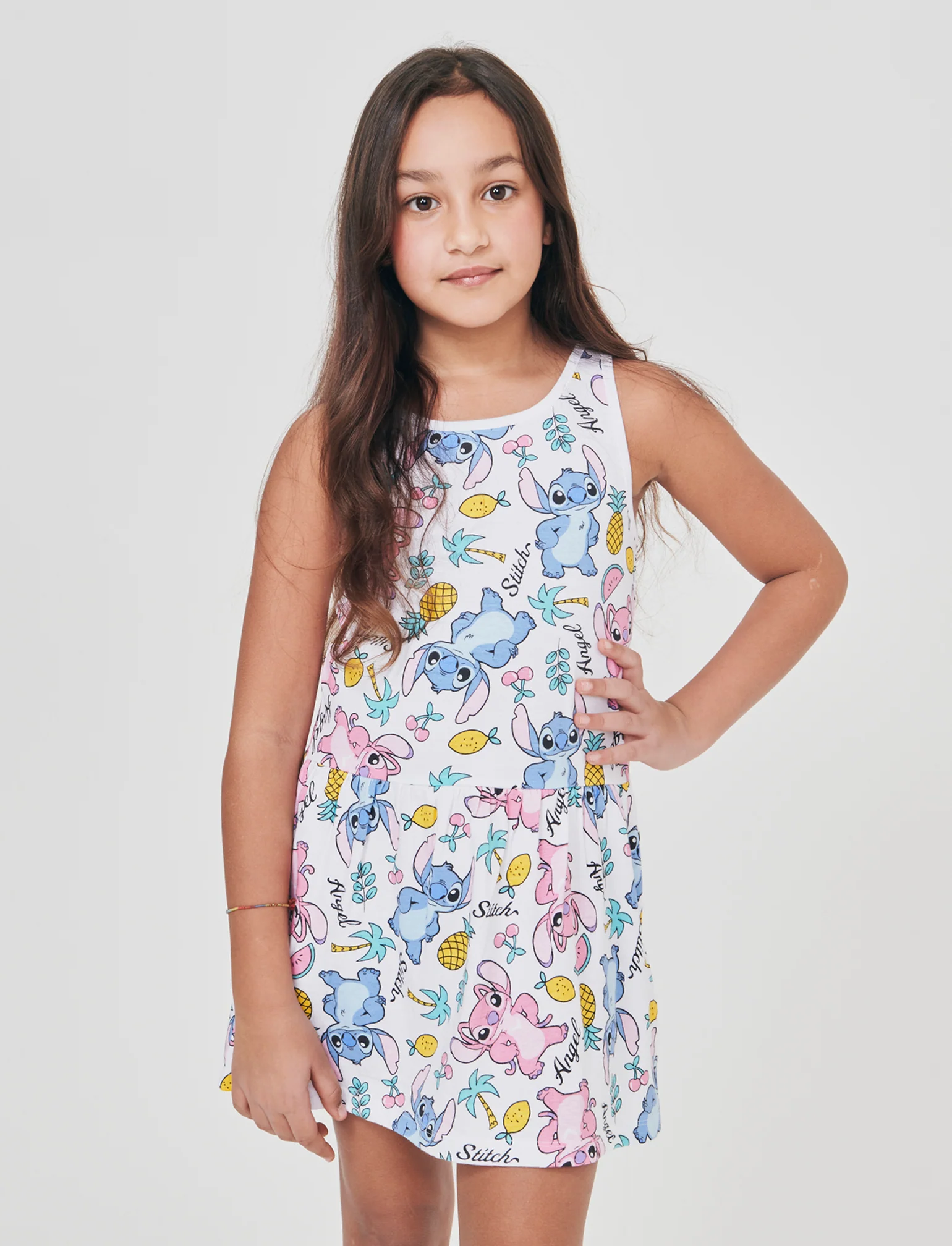 Abito in cotone con stampe by Stitch - Fantasia