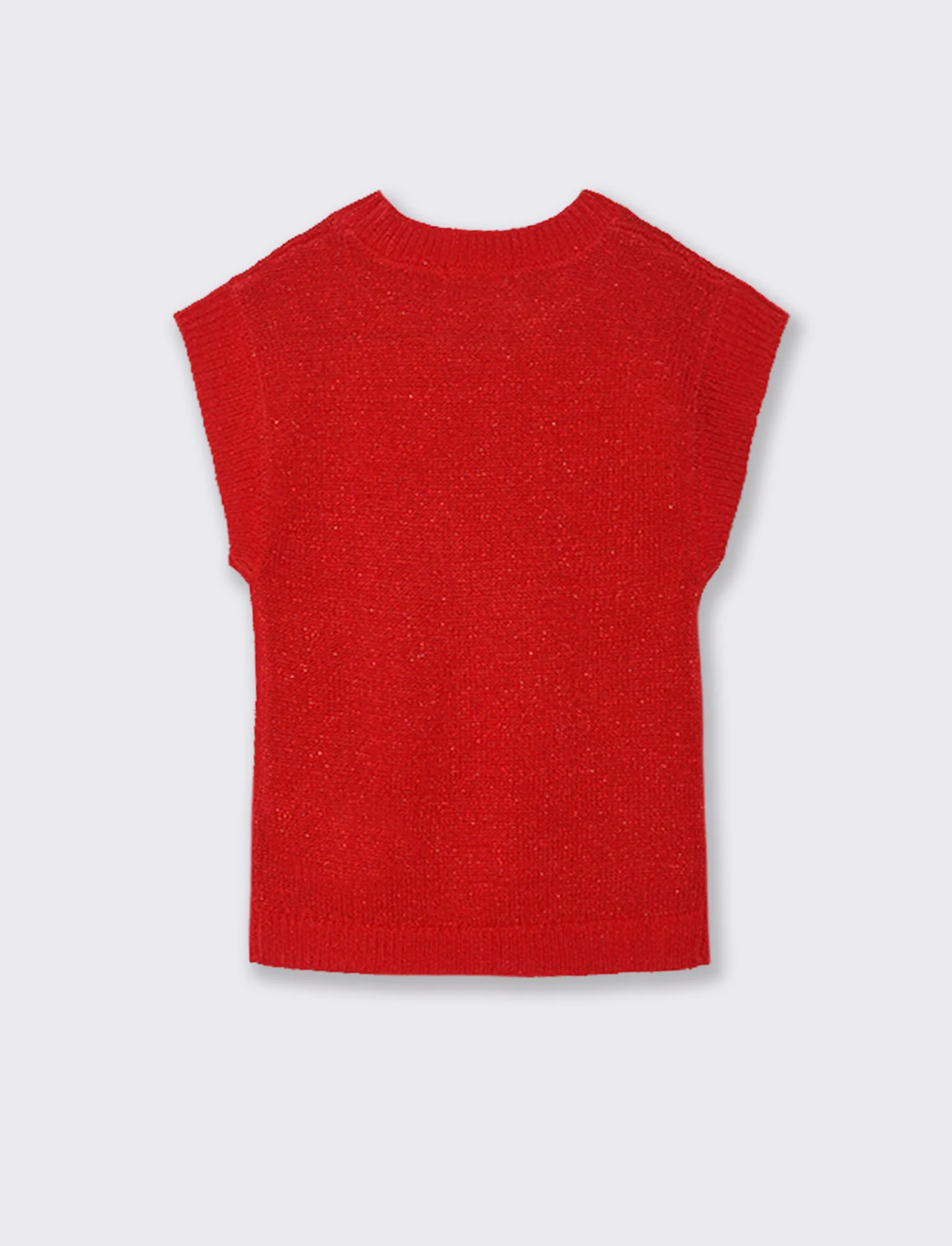 Abito in maglia - Rosso - Image 2
