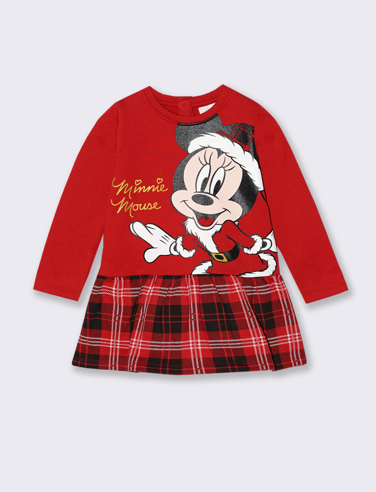 Abito natalizio Minnie - Rosso