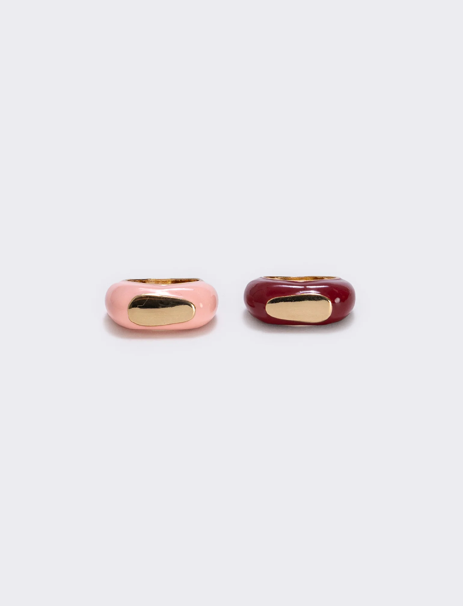 Anelli con pietra elegante - Rosa