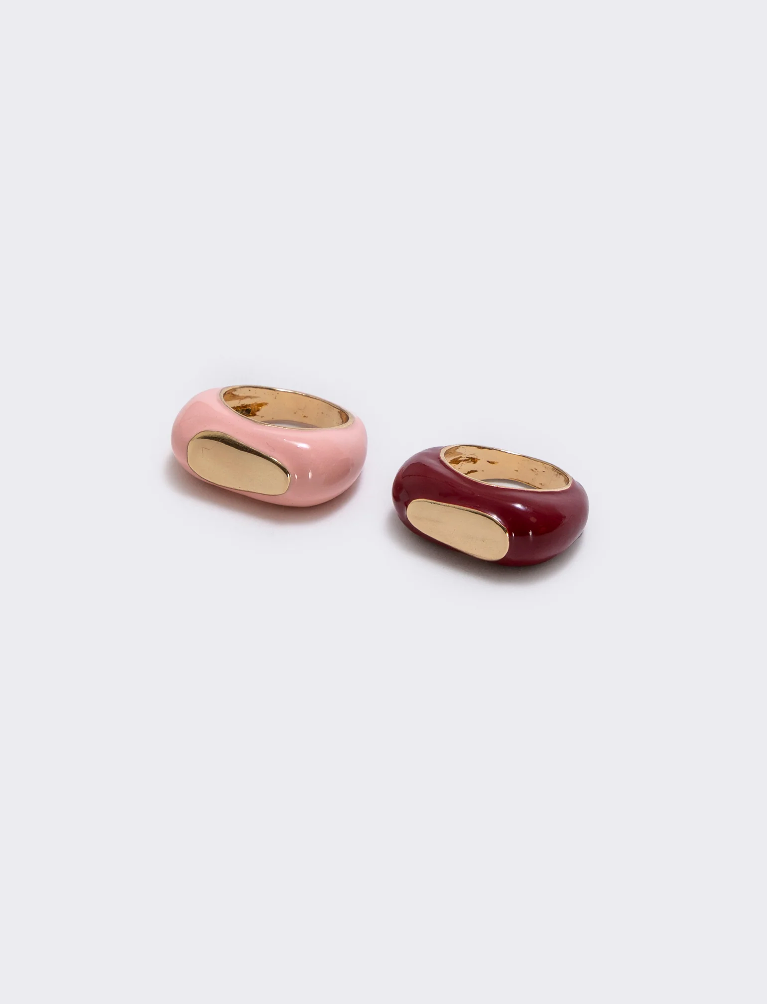 Anelli con pietra elegante - Rosa - Image 2