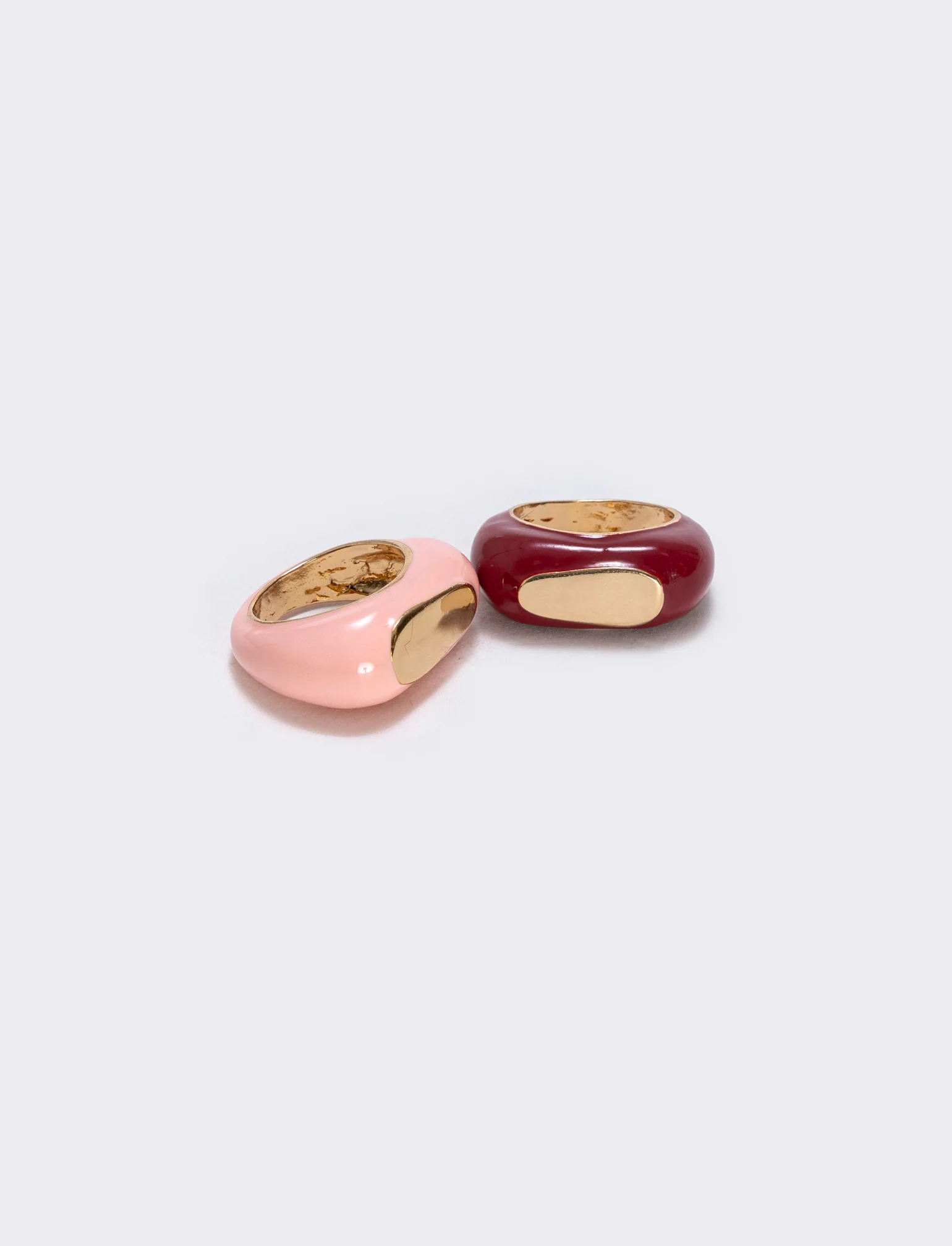 Anelli con pietra elegante - Rosa - Image 3