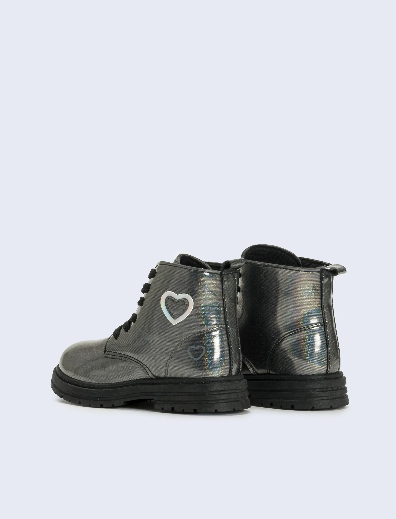 Anfibio con cuori da bambina - Nero - Image 3
