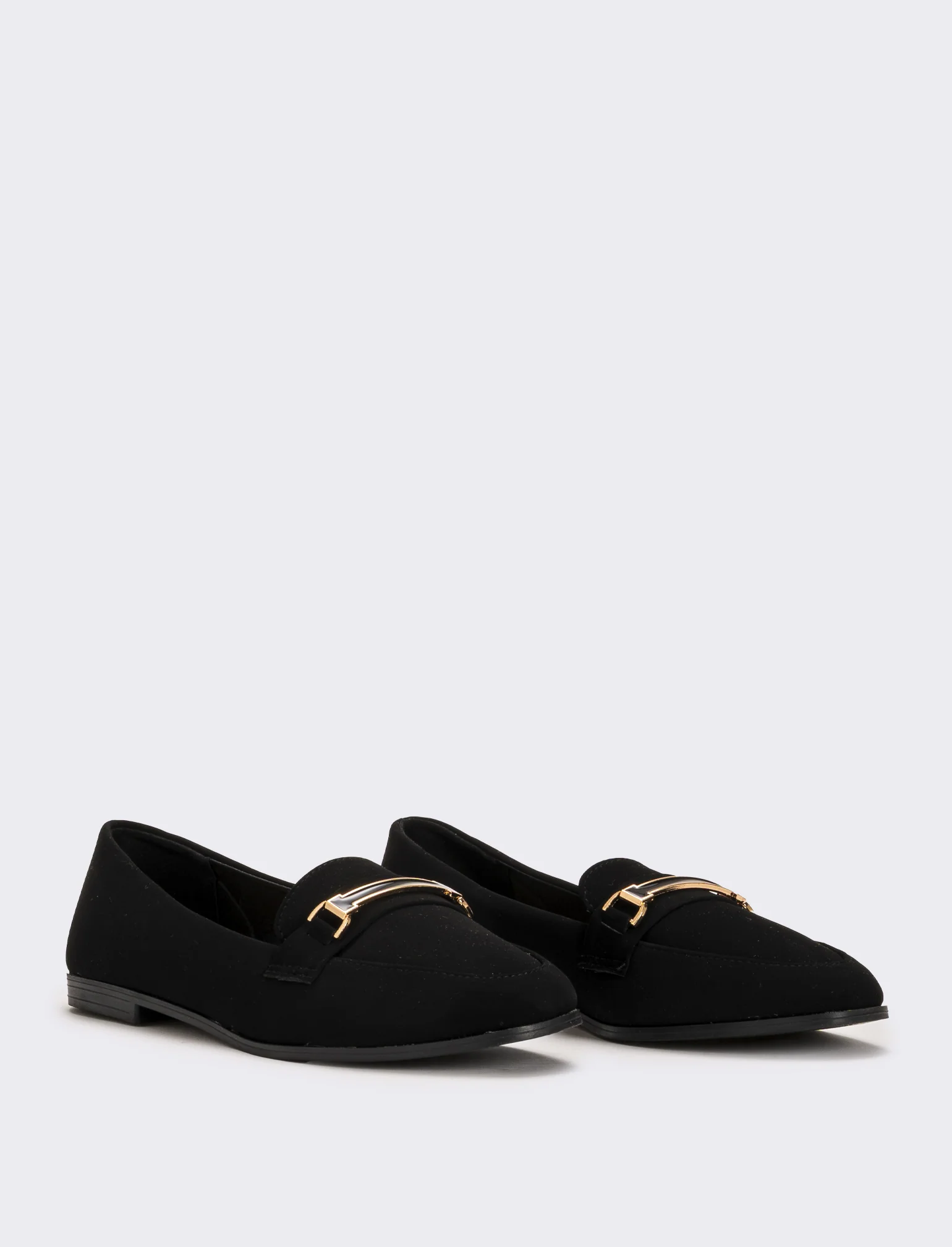 Ballerina con morsetto da donna - Nero - Image 3
