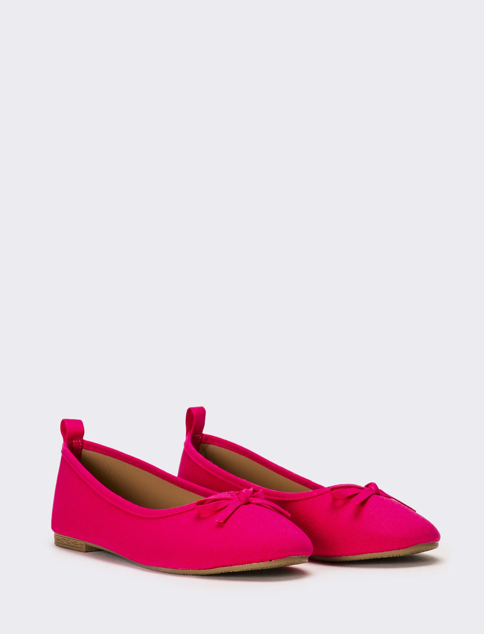 Ballerina in vernice da bambina - Fuxia