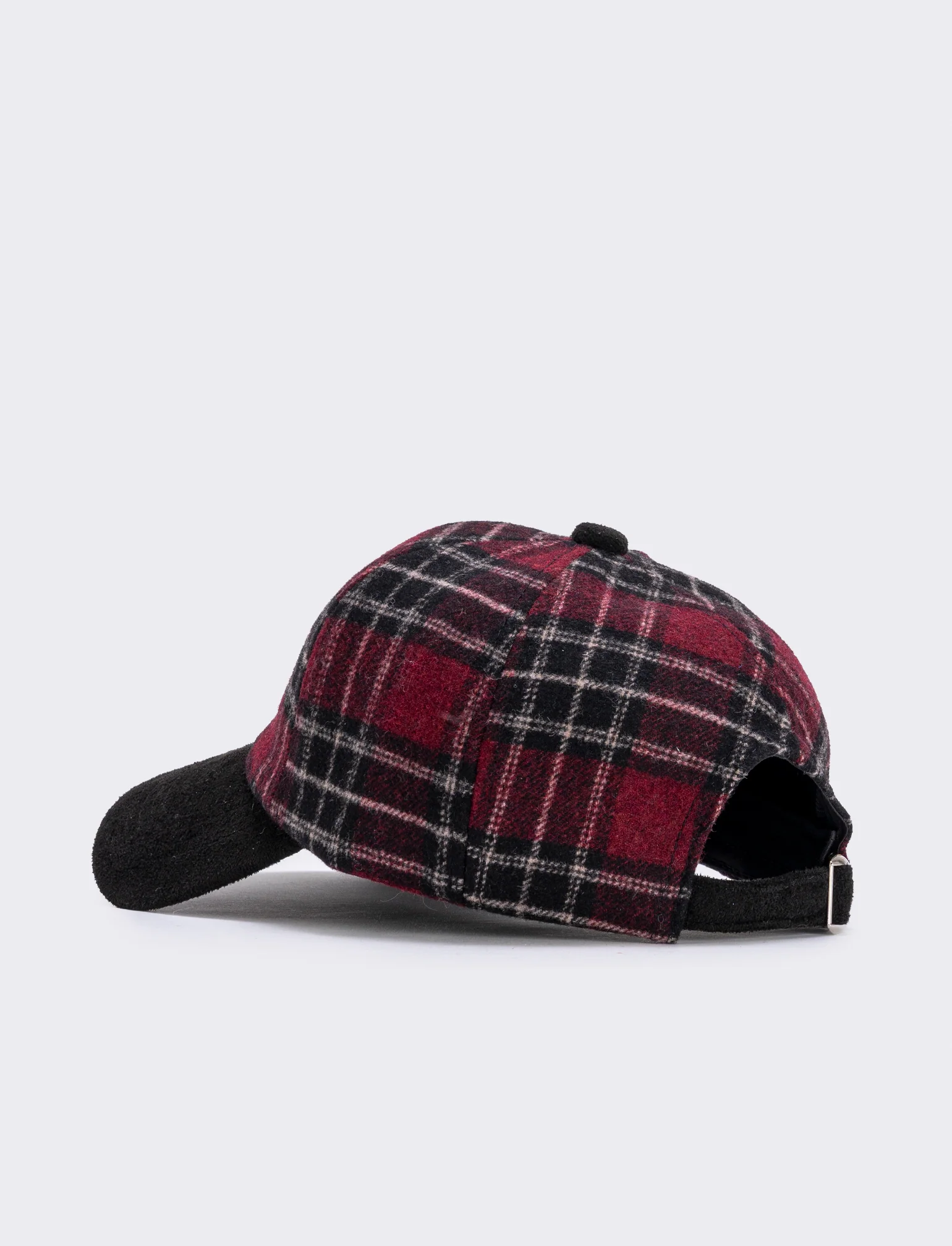 Baseball a quadri con scritta distintiva - Rosso - Image 2