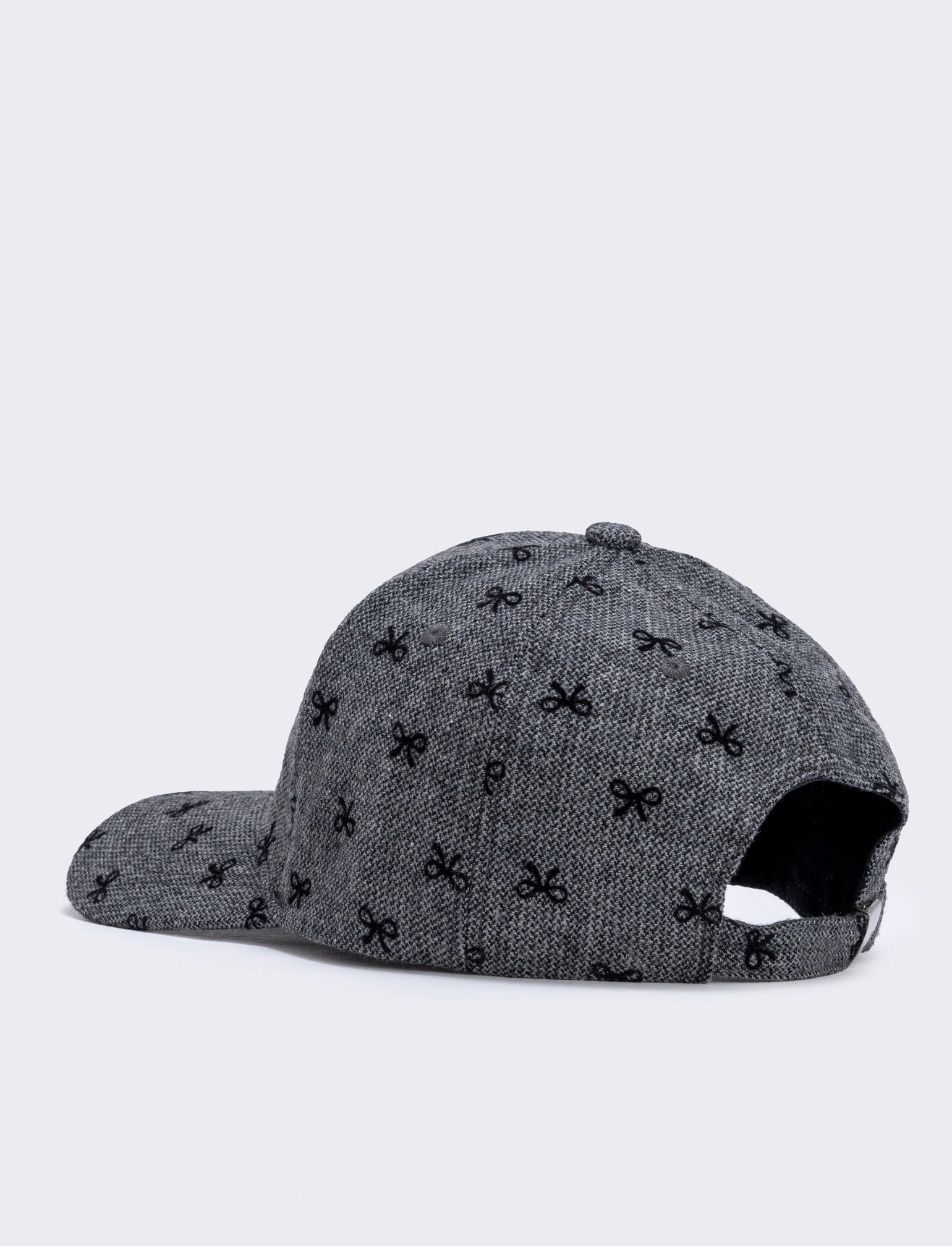 Baseball con fiocchetti - Grigio - Image 2