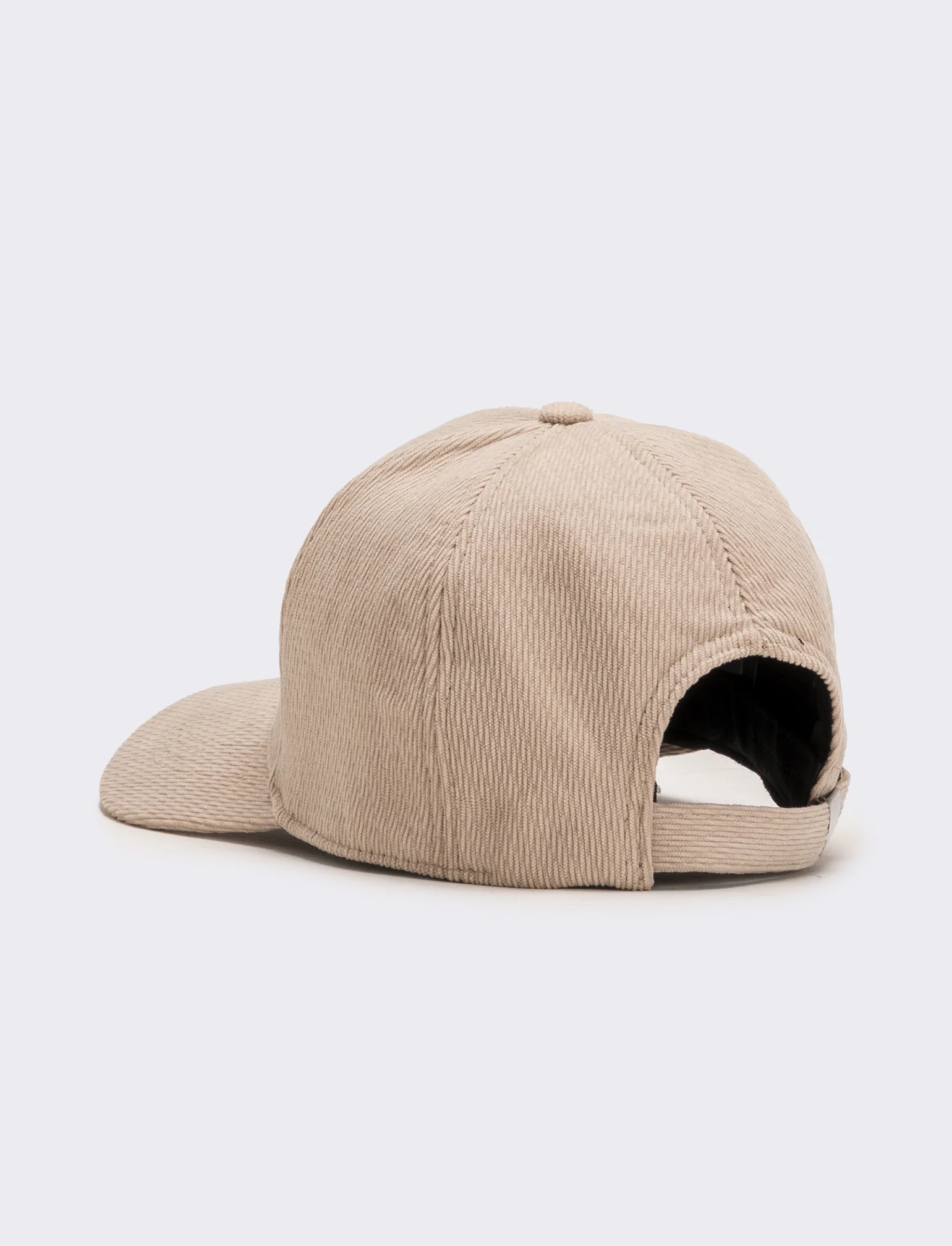 Baseball uomo in velluto a costine sottile - Beige - Image 2