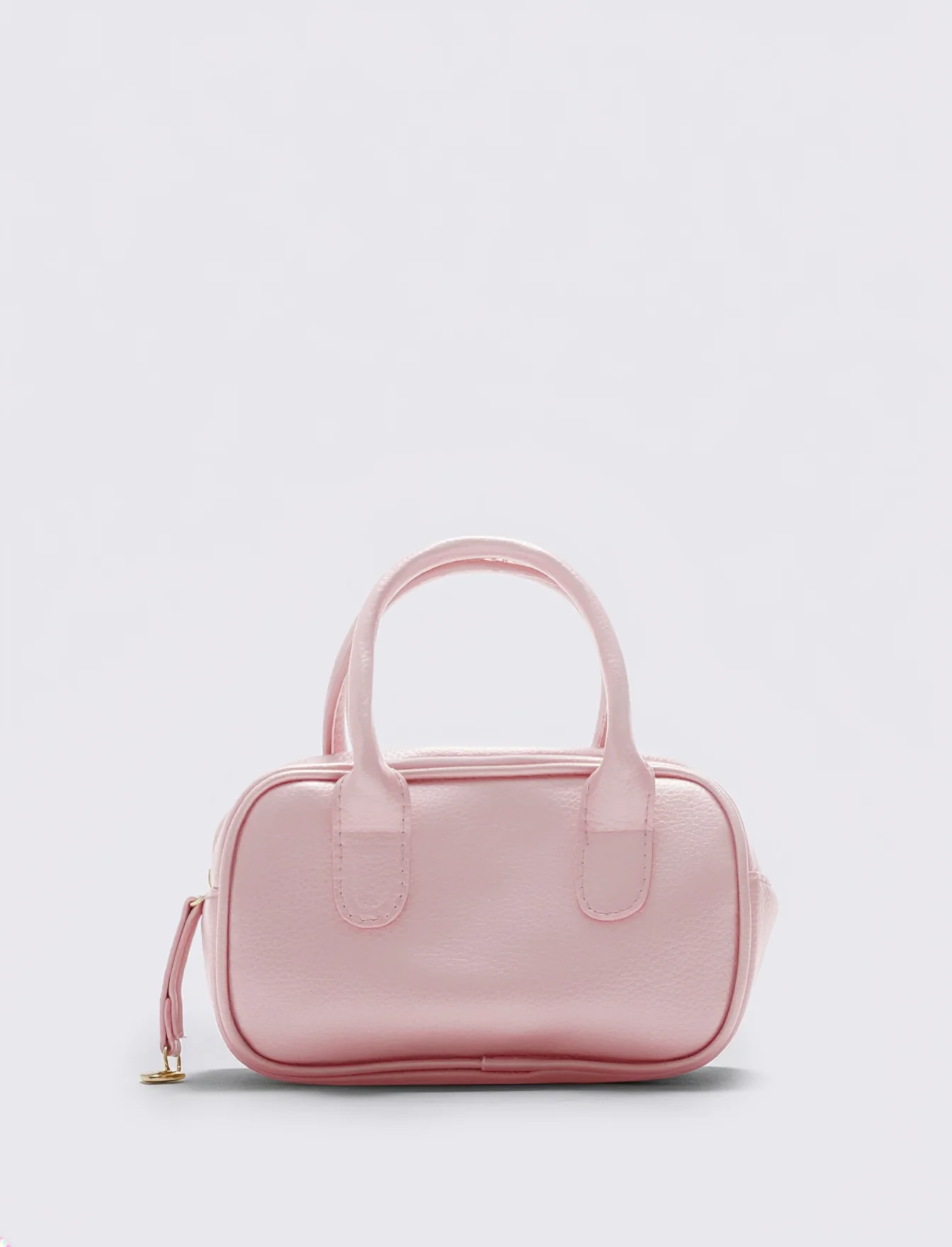 Bauletto rettangolare con manici per bambina - Rosa