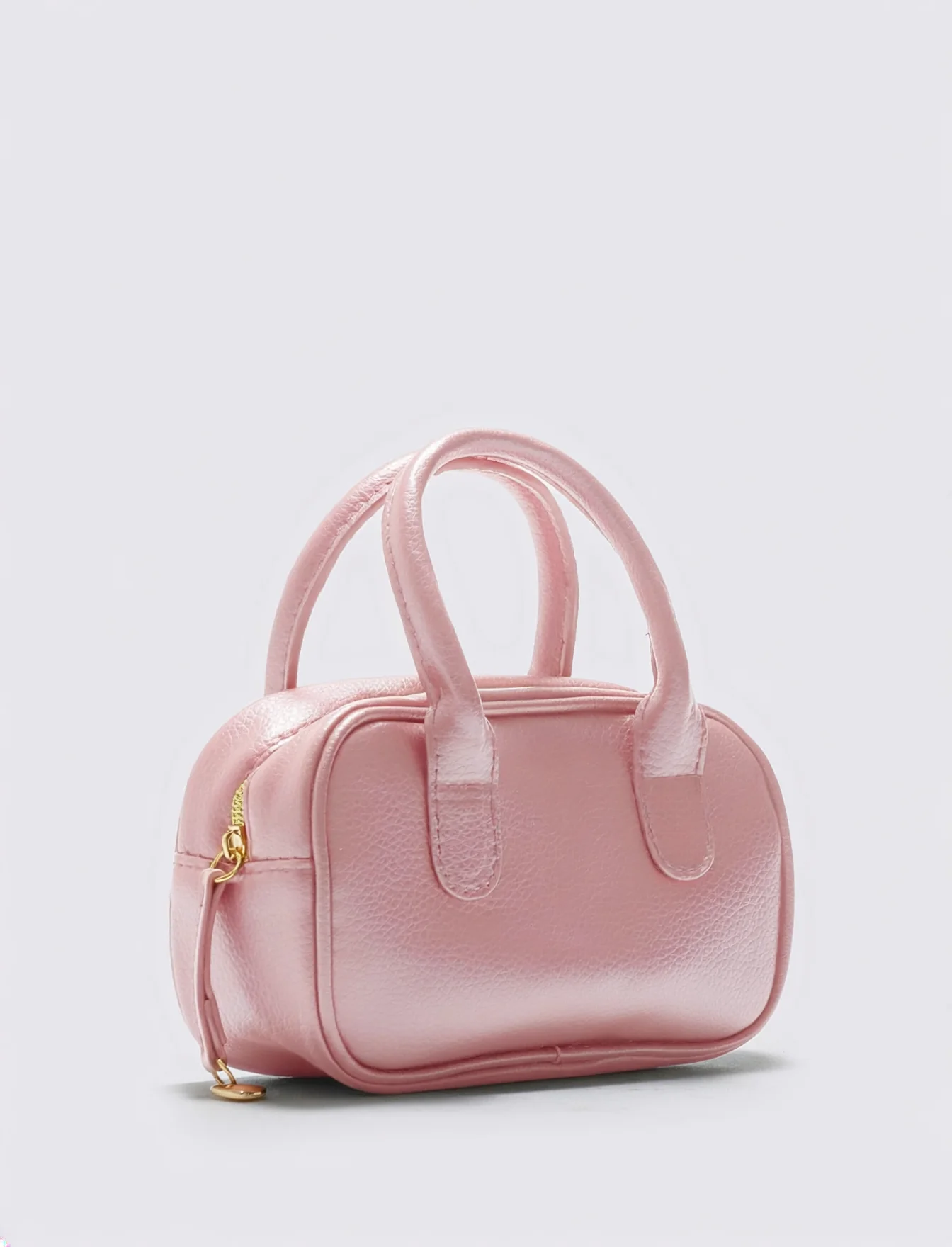 Bauletto rettangolare con manici per bambina - Rosa - Image 2