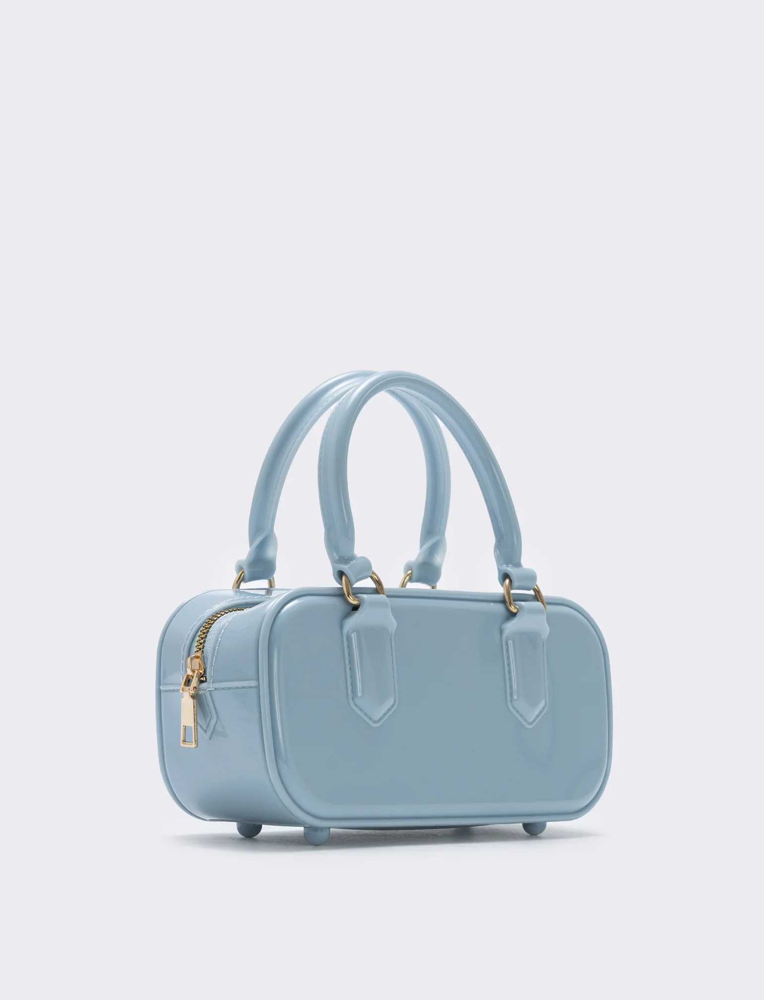 Bauletto rettangolare gommato - Azzurro - Image 3