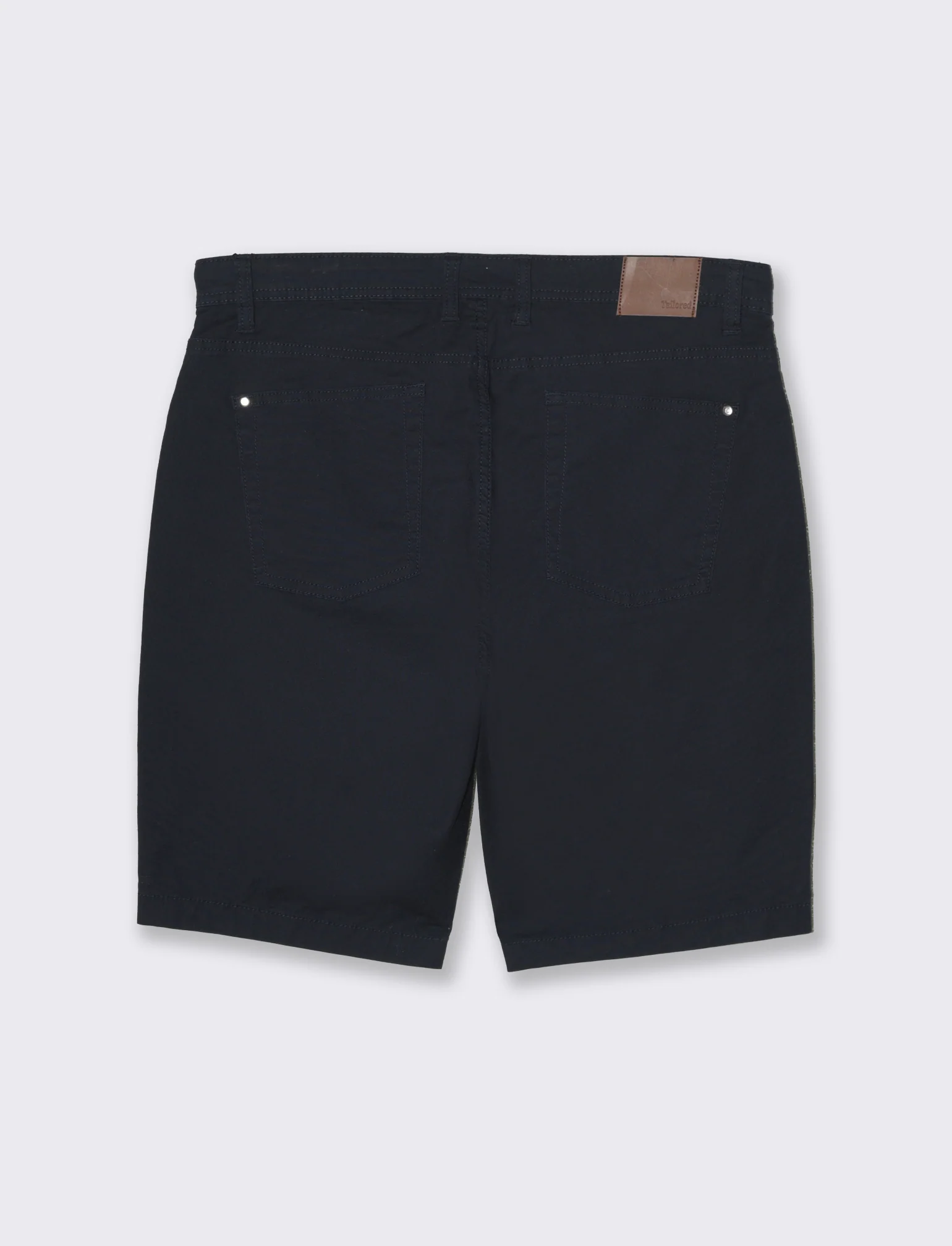 Bermuda 5 tasche slim fit da uomo - Blu - Image 2