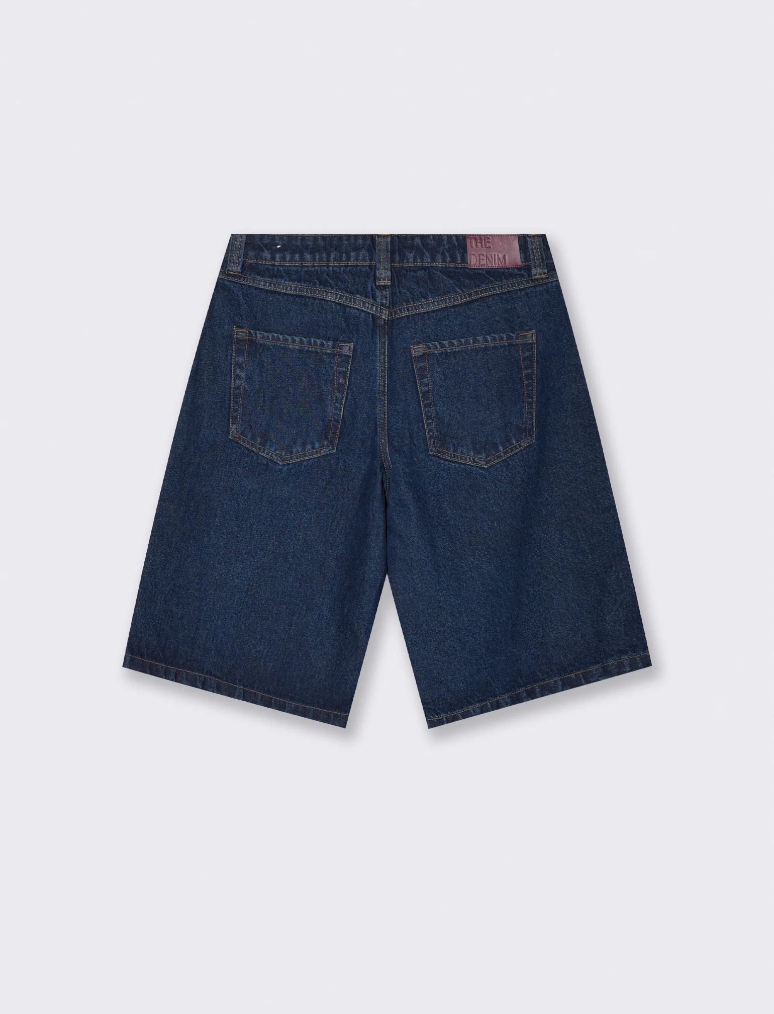 Bermuda baggy low waist - DENIM SCURO - Image 2