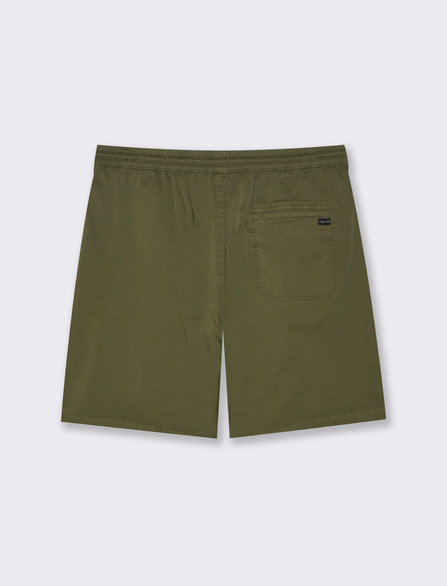 Bermuda baggy wide fit da uomo - Verde oliva - Image 5