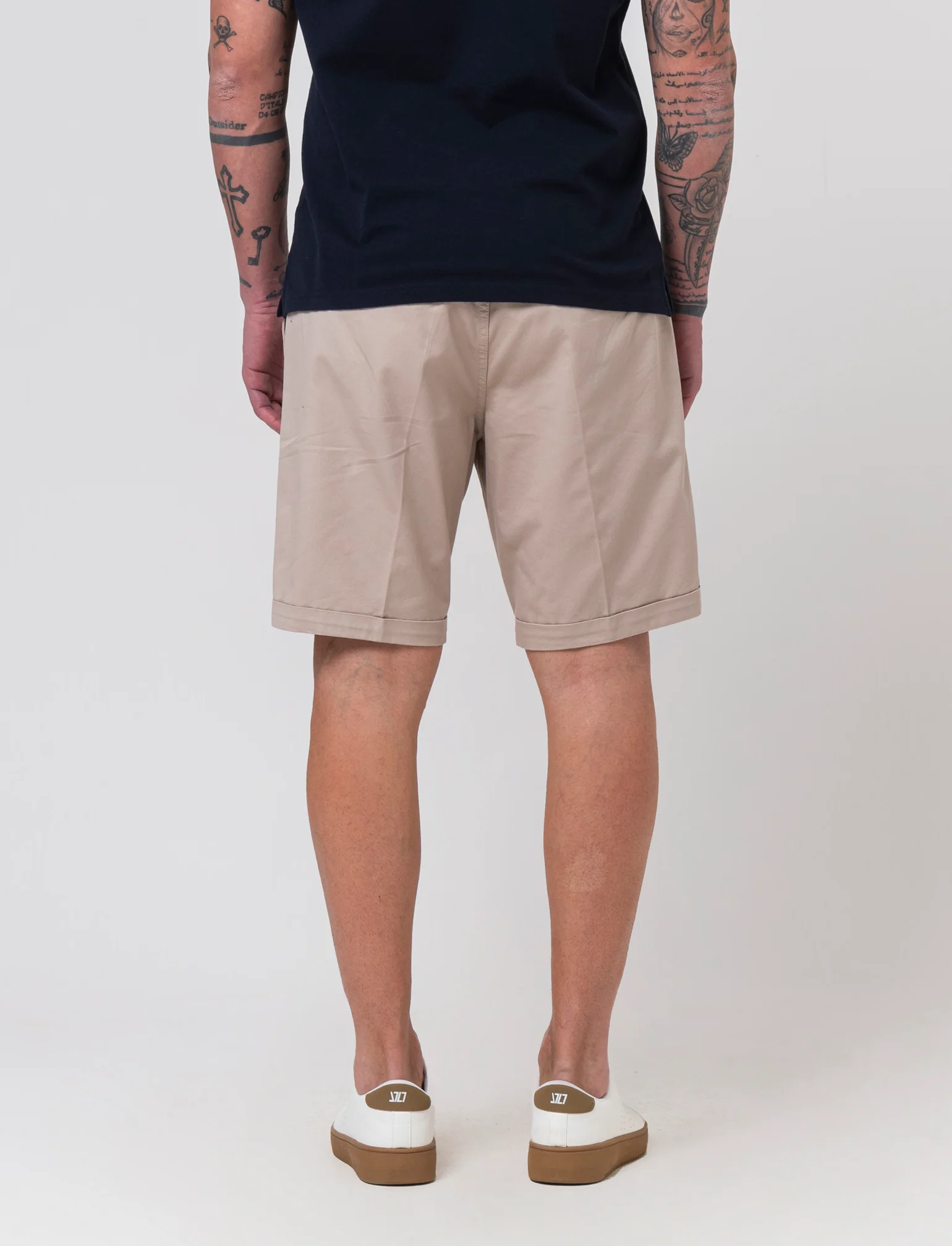 Bermuda chino regular fit da uomo - Beige - Image 2