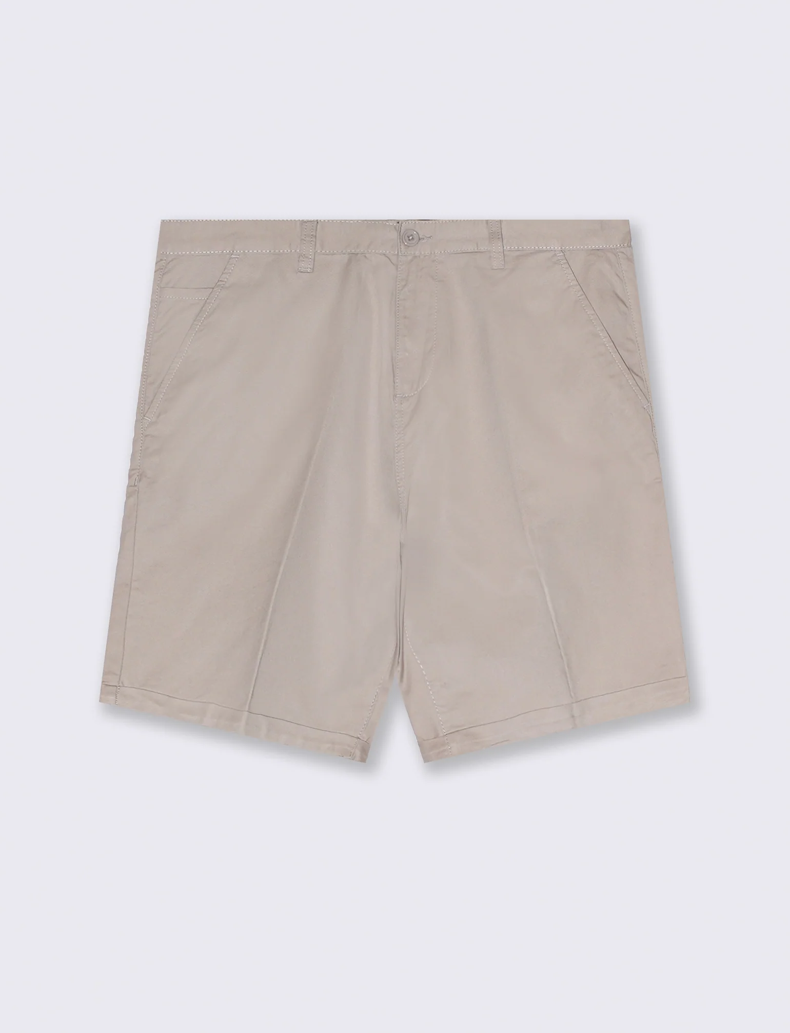 Bermuda chino regular fit da uomo - Beige - Image 4