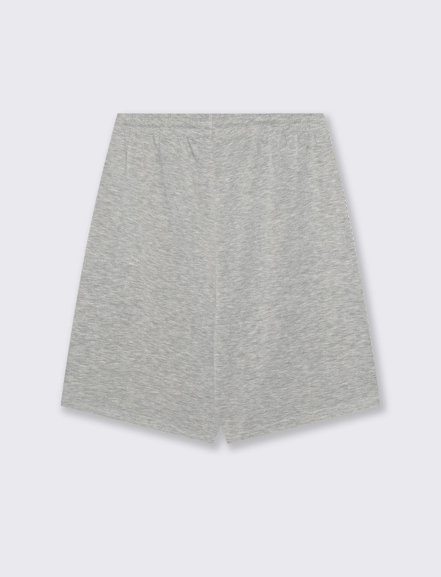 Bermuda con Elastico e Coulisse - Grigio chiaro mel. - Image 4