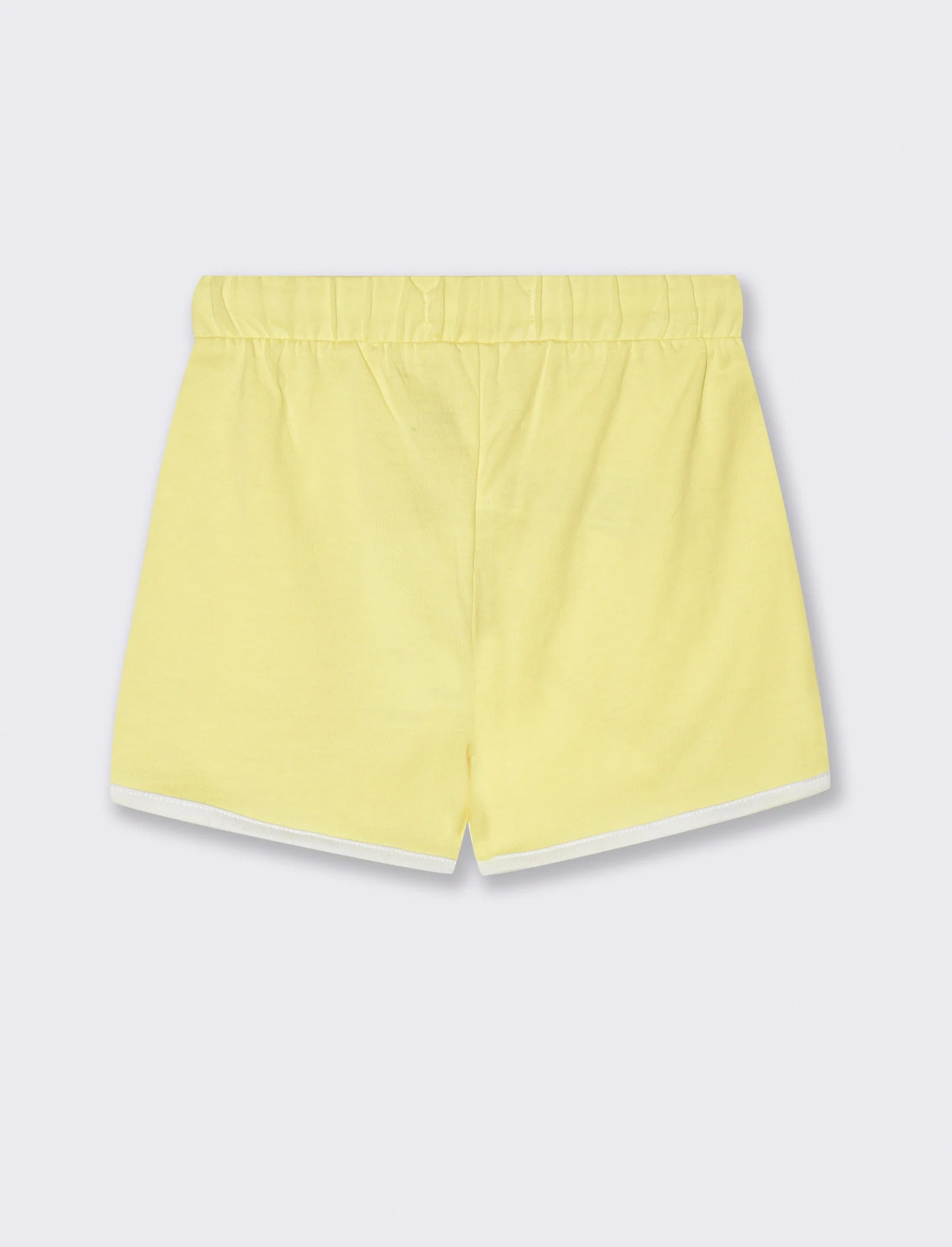 Bermuda con profili da neonato - Giallo - Image 2