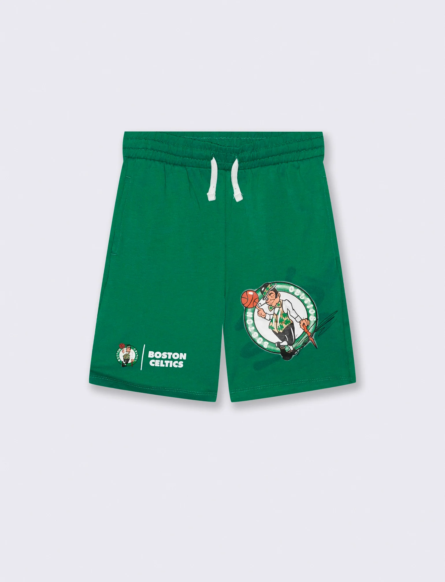 Bermuda con stampa NBA da bambino - Verde