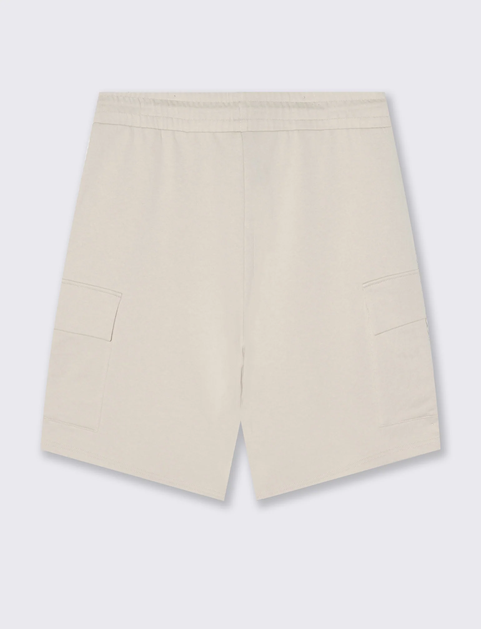 Bermuda felpa jogger con tasche laterali - Grigio ghiaccio - Image 2