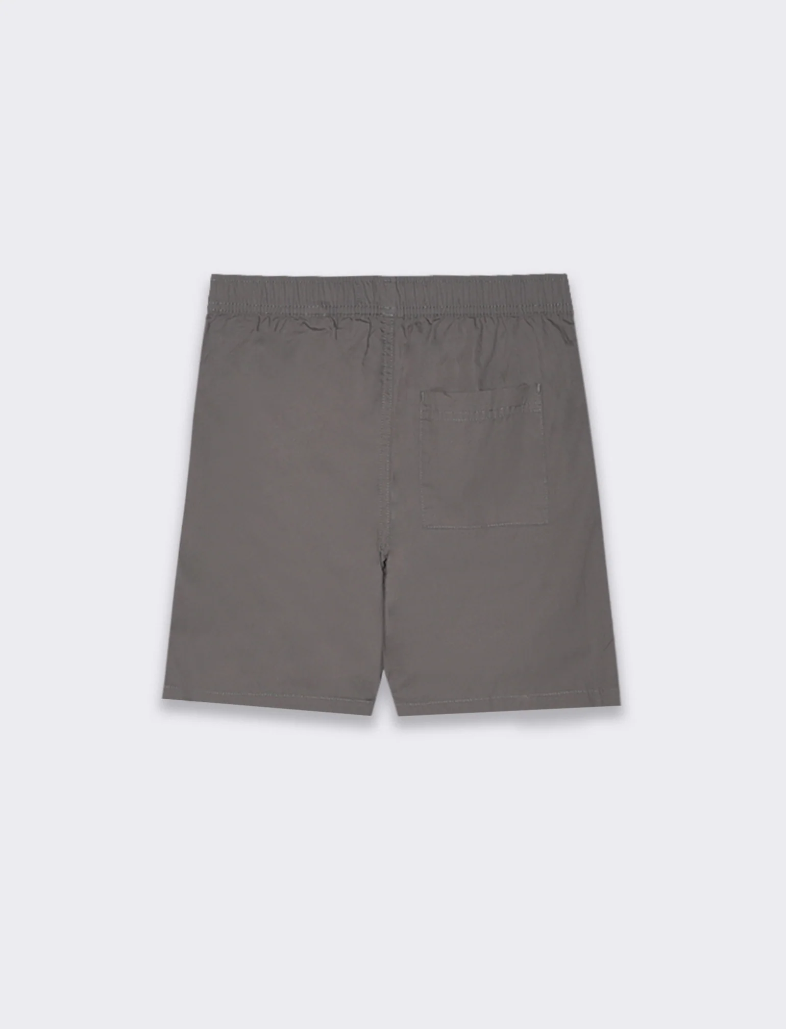 Bermuda in cotone con tagli da bambino - Grigio piombo - Image 2