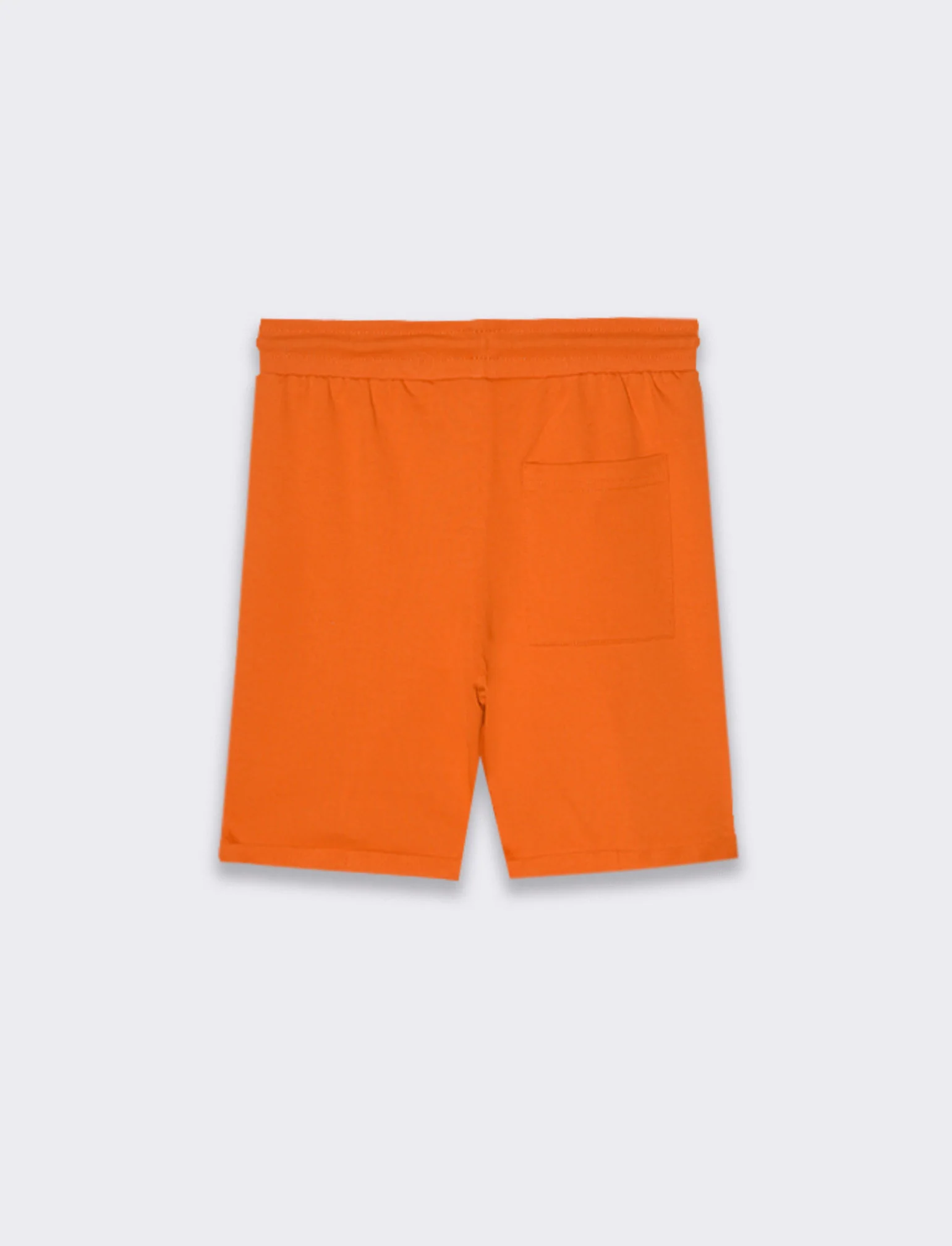 Bermuda in felpa con personaggi da bambino - Arancio - Image 2