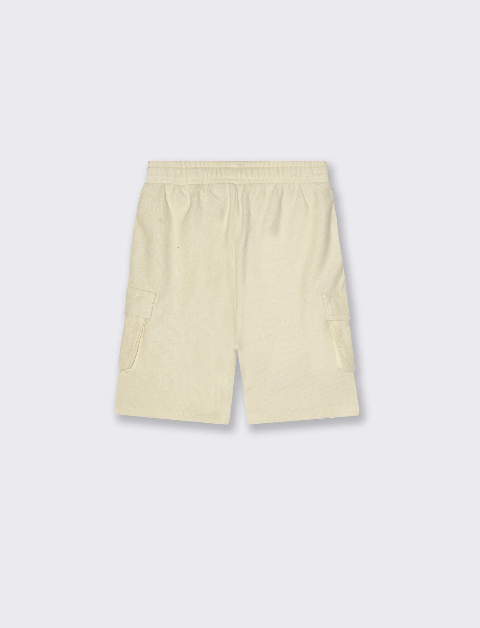 Bermuda in felpa da bambino - Beige - Image 2