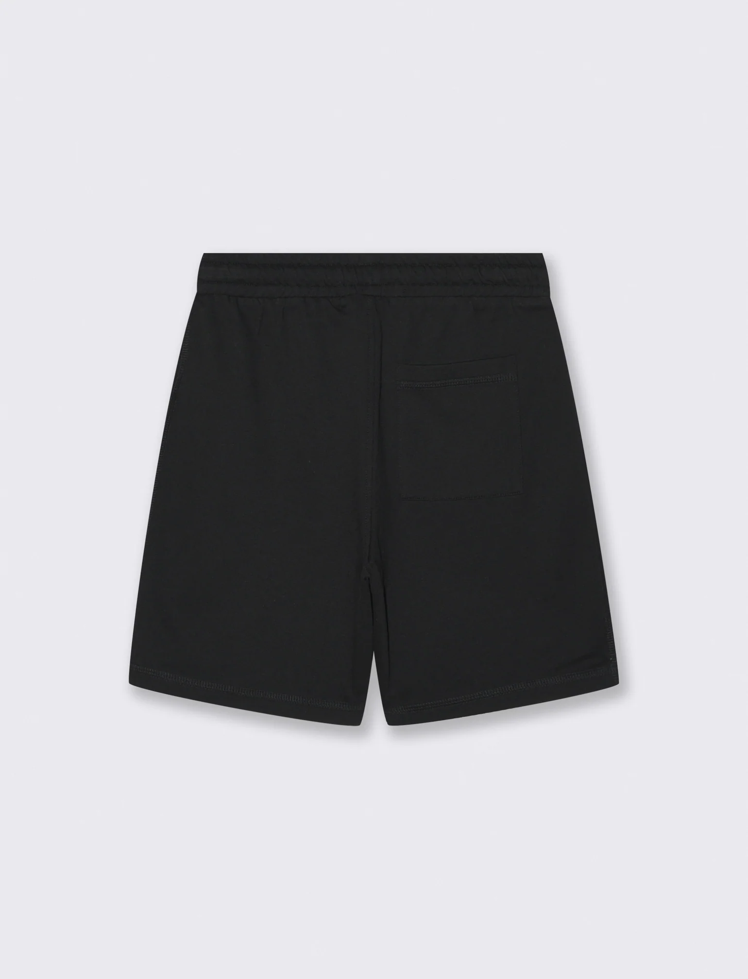 Bermuda in felpa leggeri e versatili - Nero - Image 2