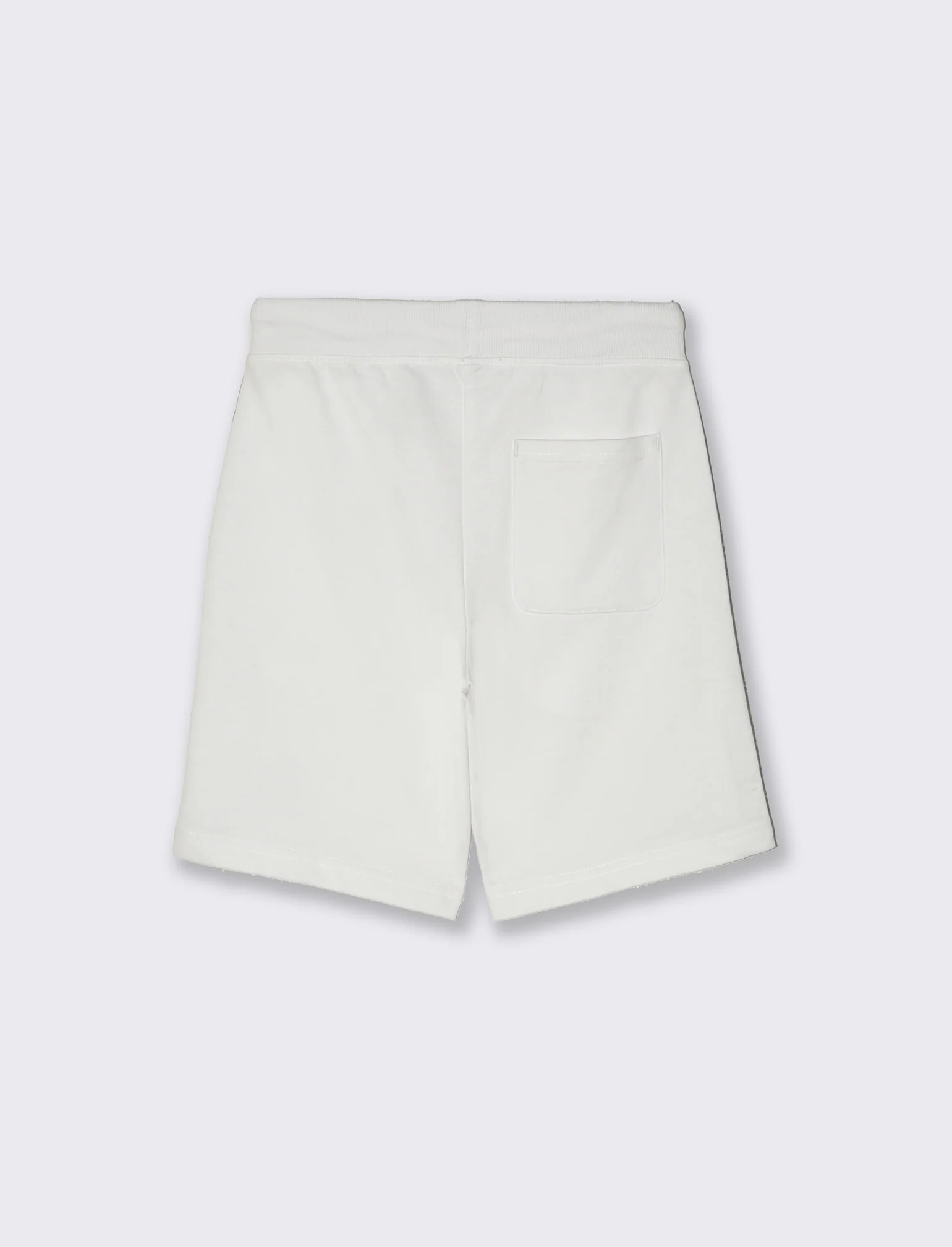 Bermuda in felpa sporty da bambino - Bianco - Image 2
