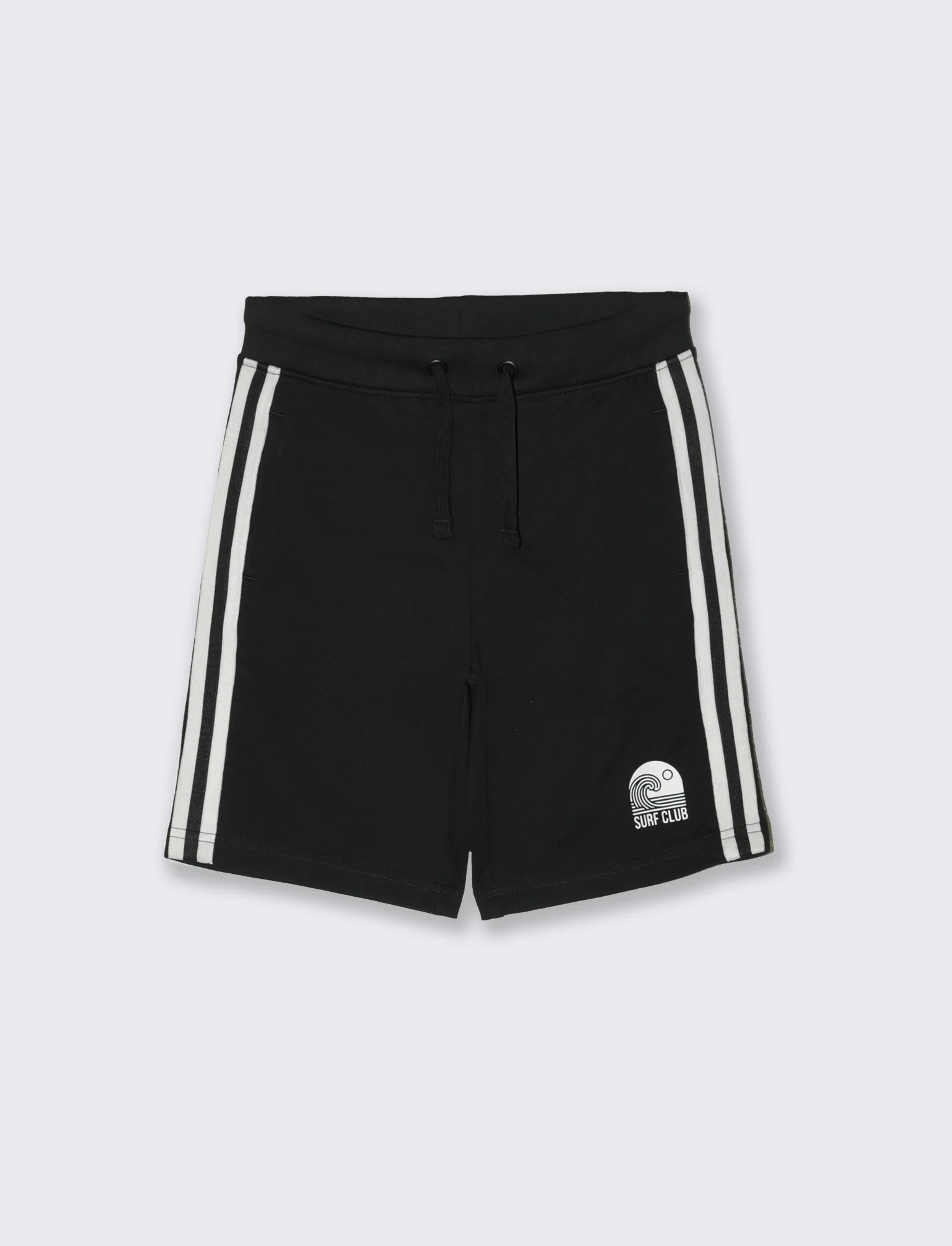 Bermuda in felpa sporty da bambino - Nero