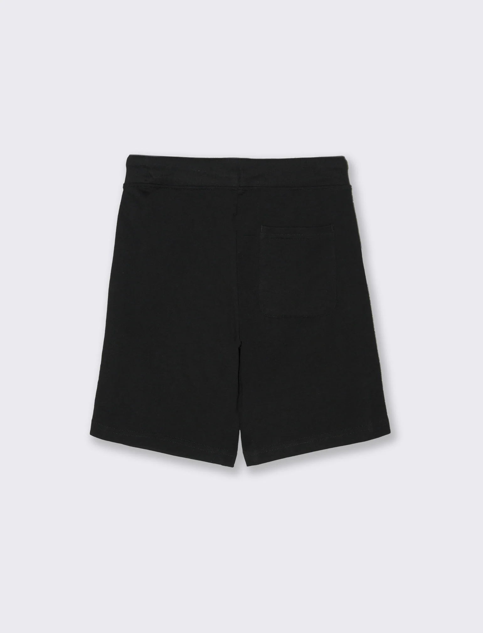 Bermuda in felpa sporty da bambino - Nero - Image 2