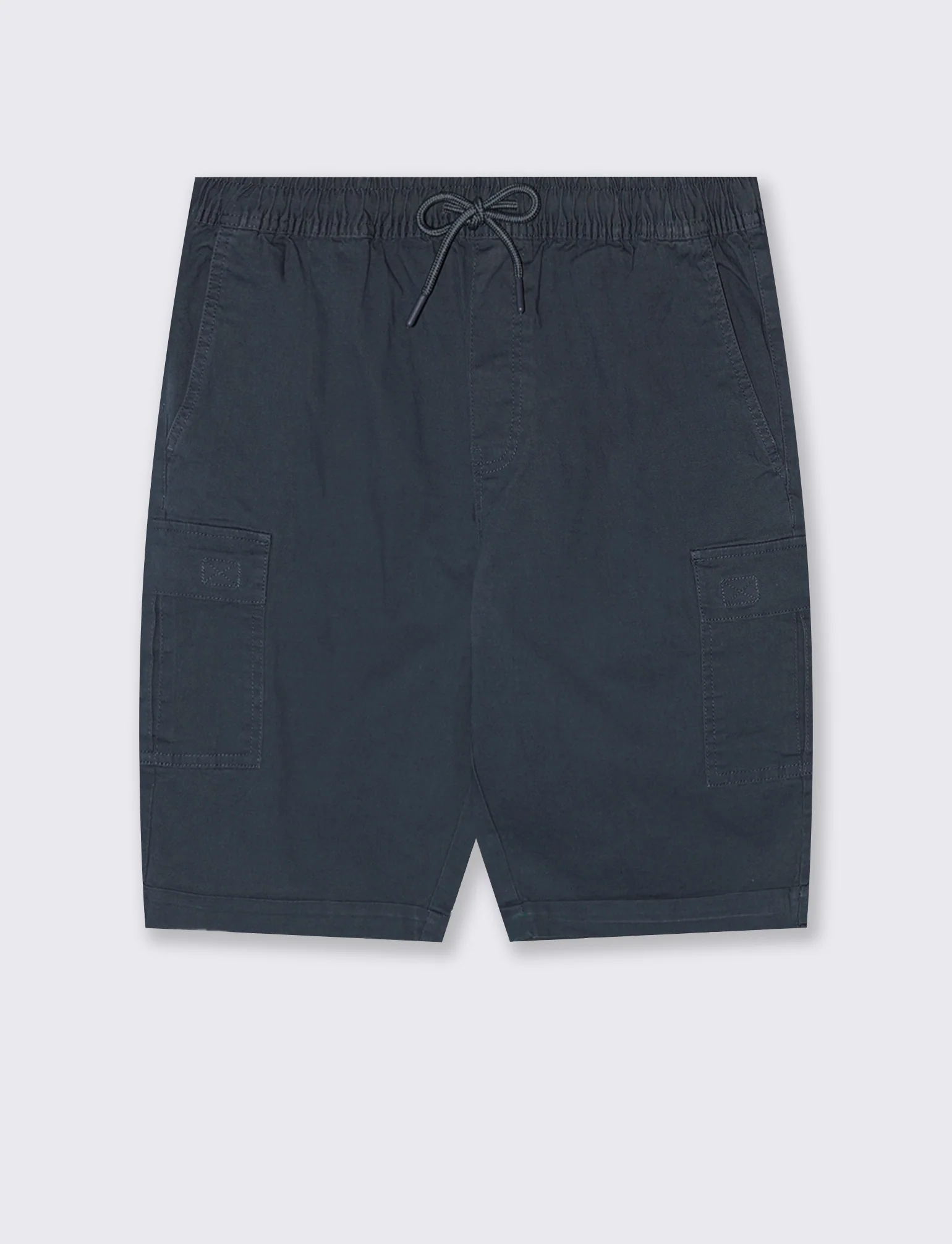 Bermuda Jogger Cargo Fit in Cotone Stretch - Avion