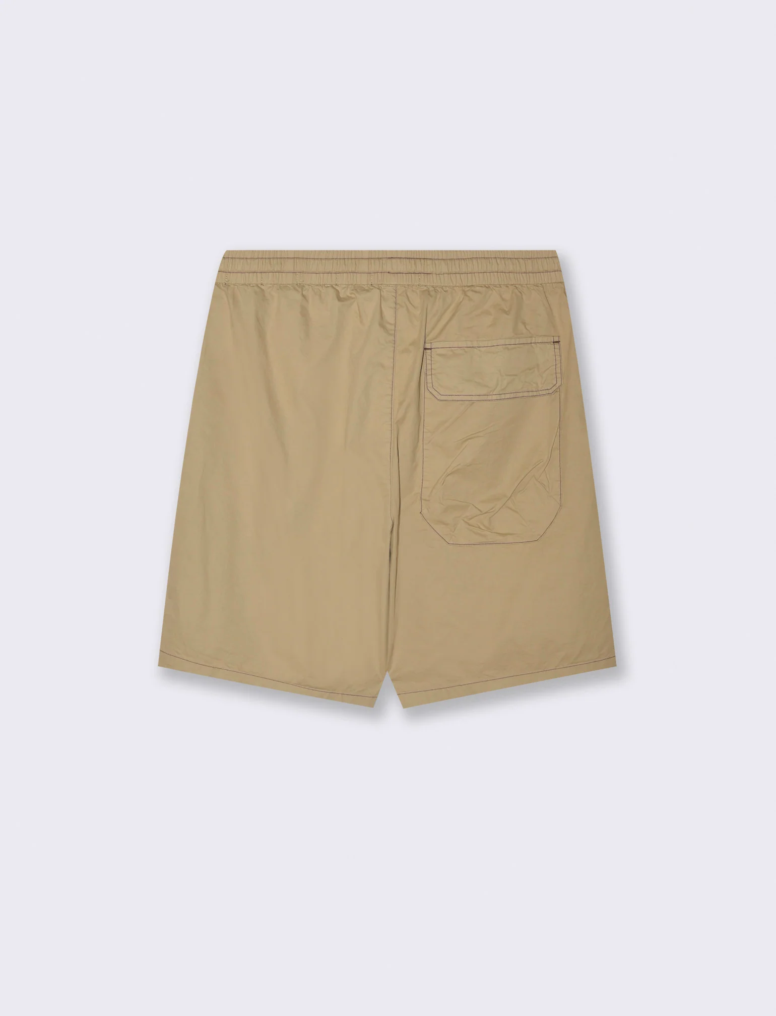 Bermuda jogger cargo relaxed fit da uomo - Beige - Image 2