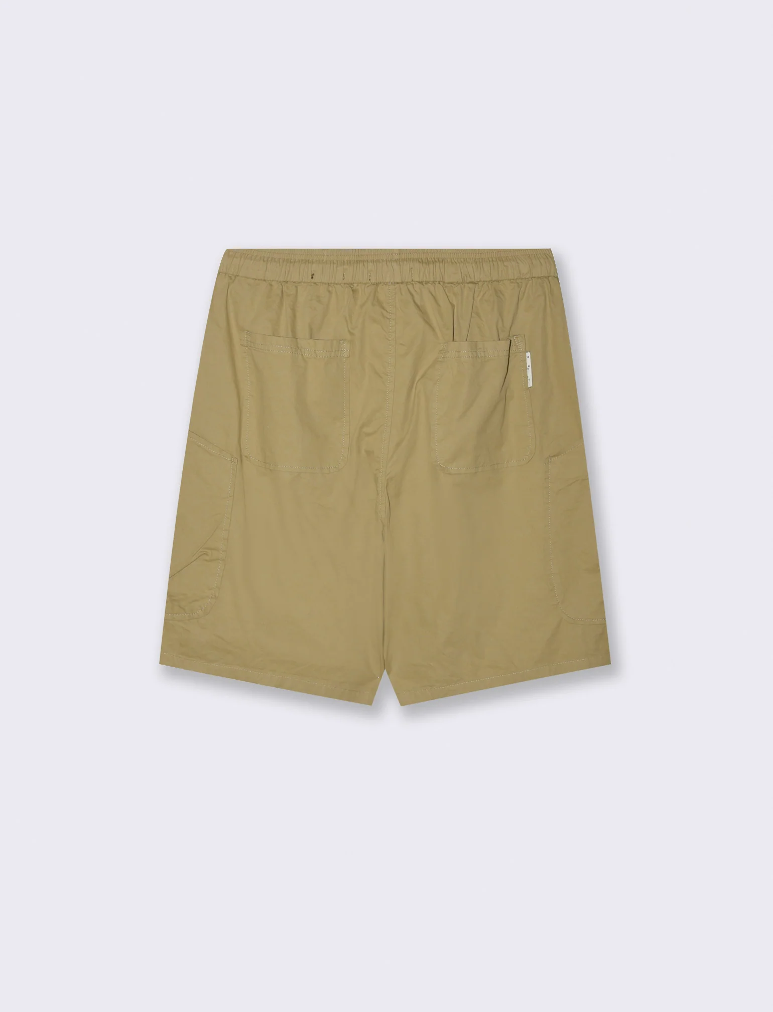 Bermuda jogger cargo relaxed fit da uomo - Verde salvia - Image 2
