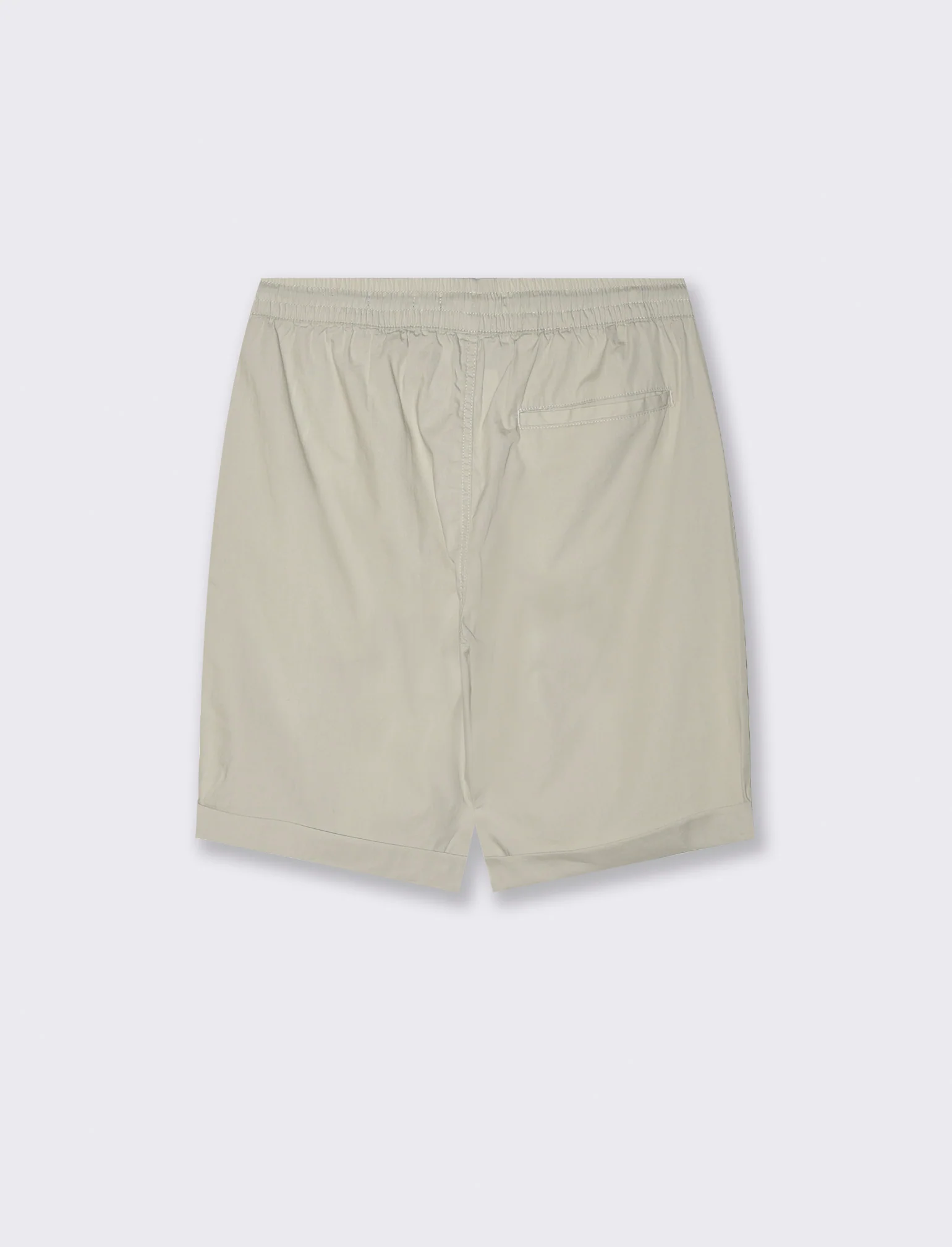 Bermuda jogger in cotone leggero da uomo - Grigio ghiaccio - Image 4
