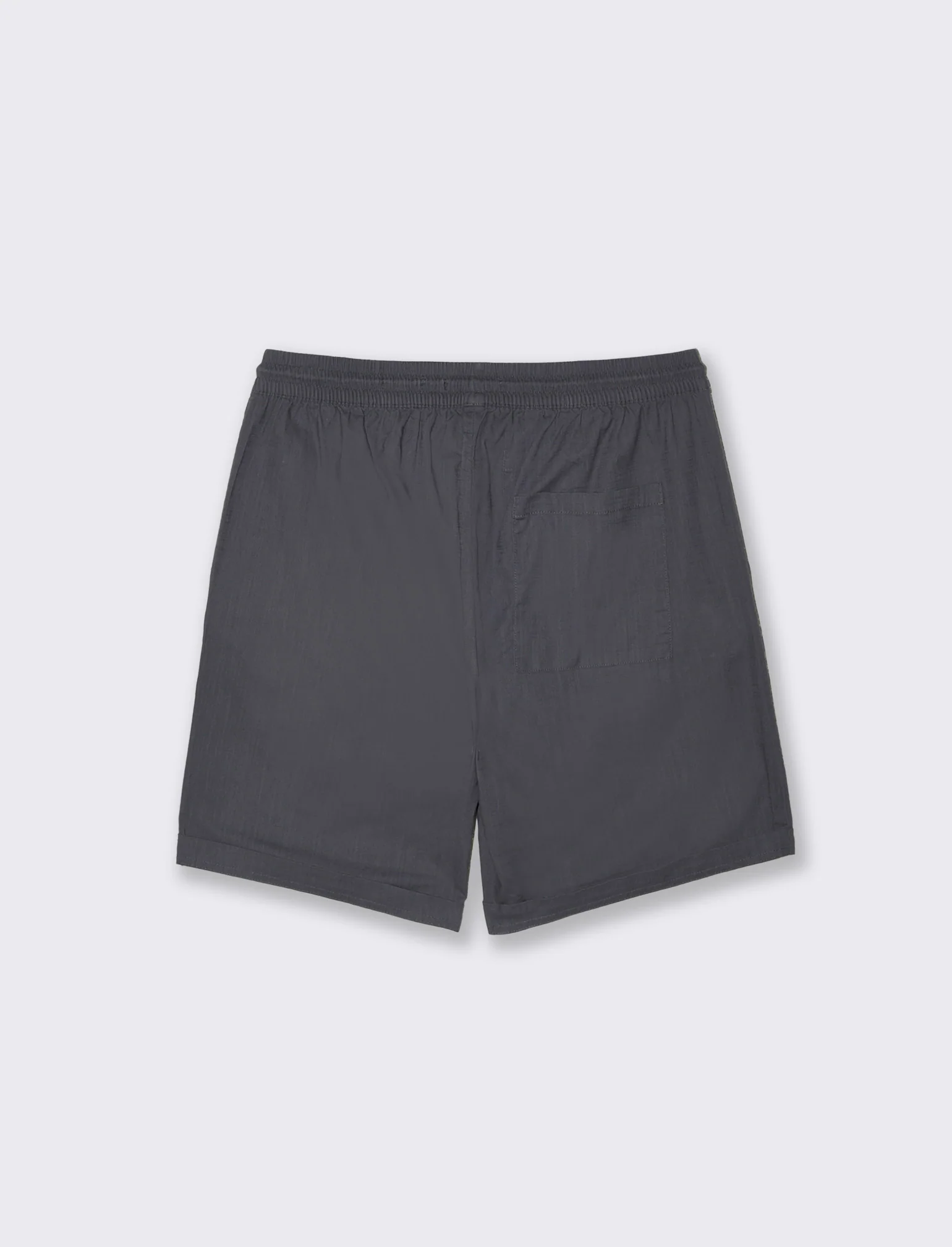 Bermuda Jogger in Cotone Slub con Tasche - Avion - Image 2