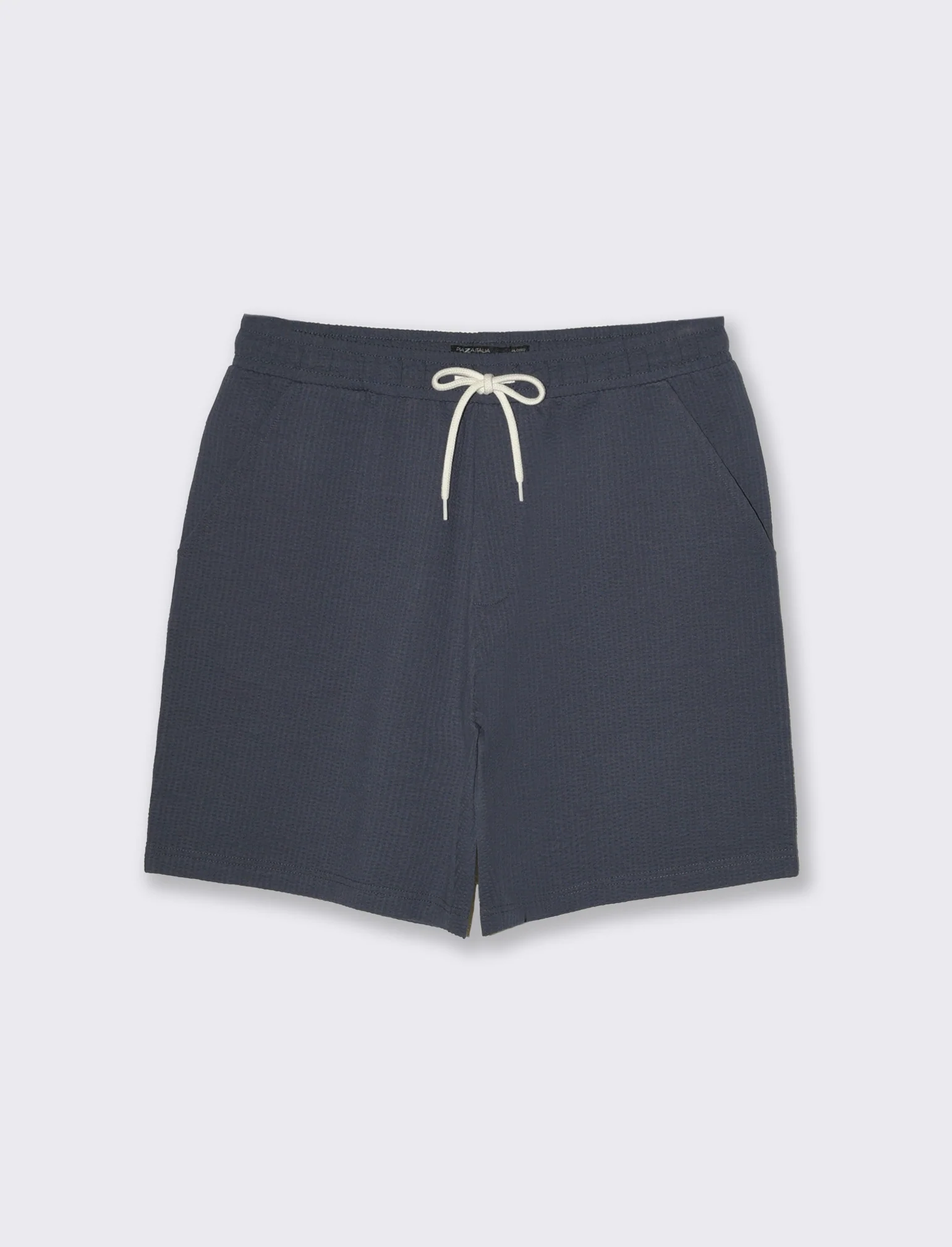 Bermuda jogger in seer sucker da uomo - Avion - Image 4