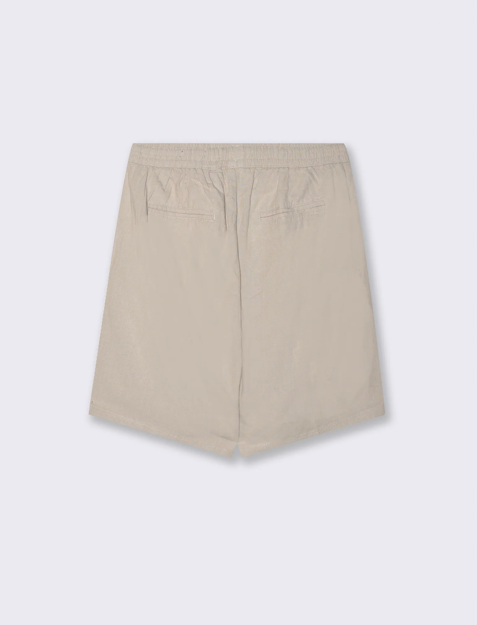 Bermuda jogger misto lino da uomo - Sabbia - Image 2