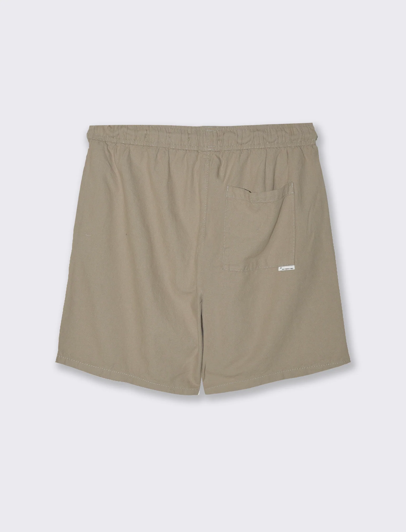 Bermuda jogger tessuto strutturato da uomo - Verde salvia - Image 2