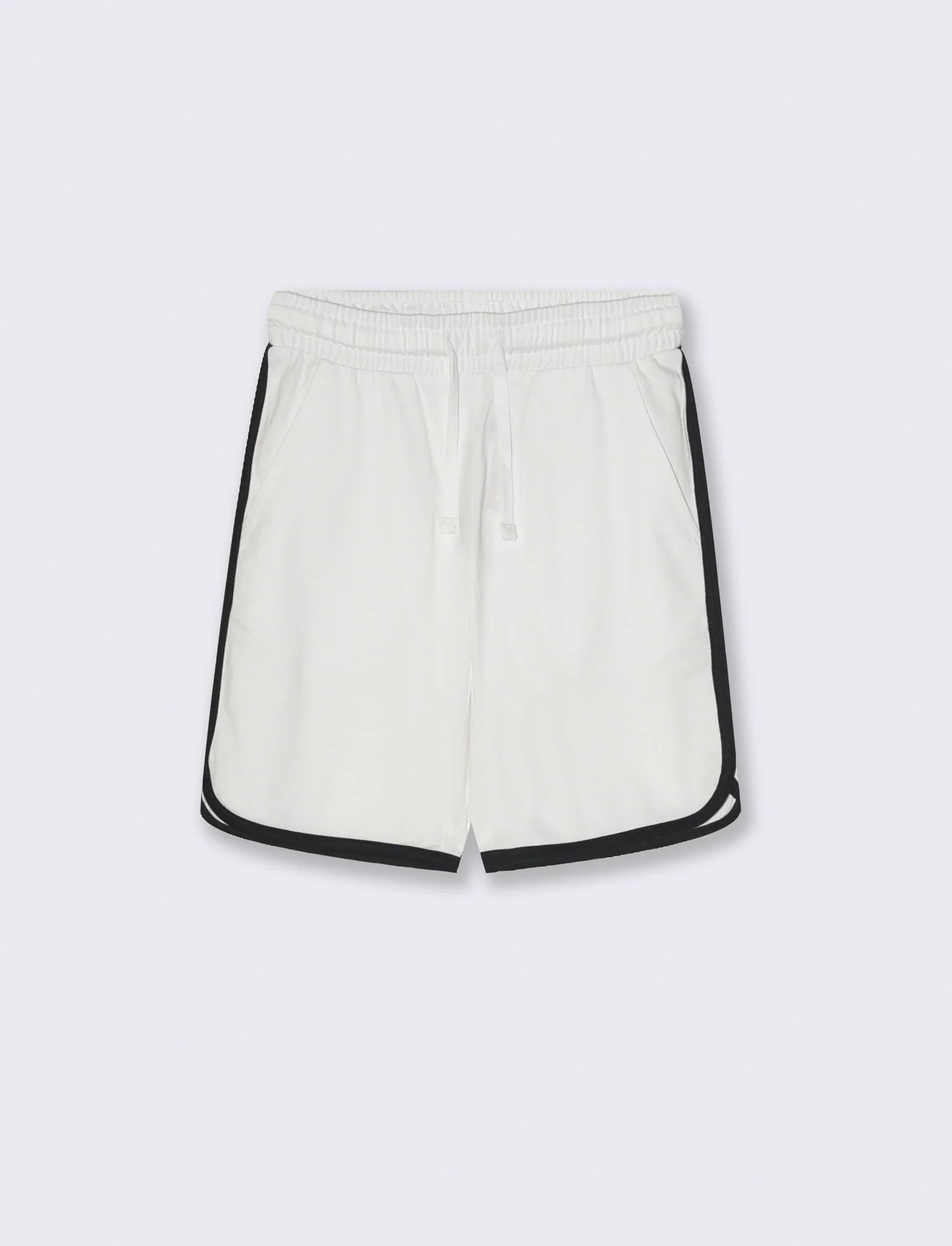 Bermuda modello baseball da bambino - Bianco