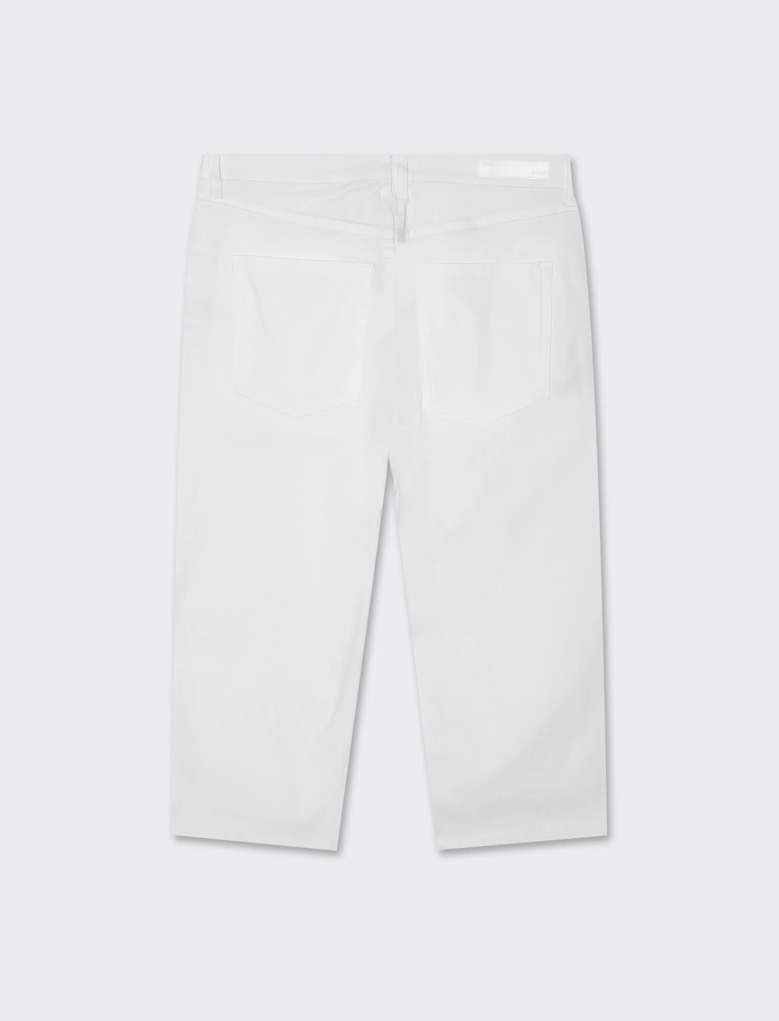 Bermuda modello capri da donna - Bianco - Image 5