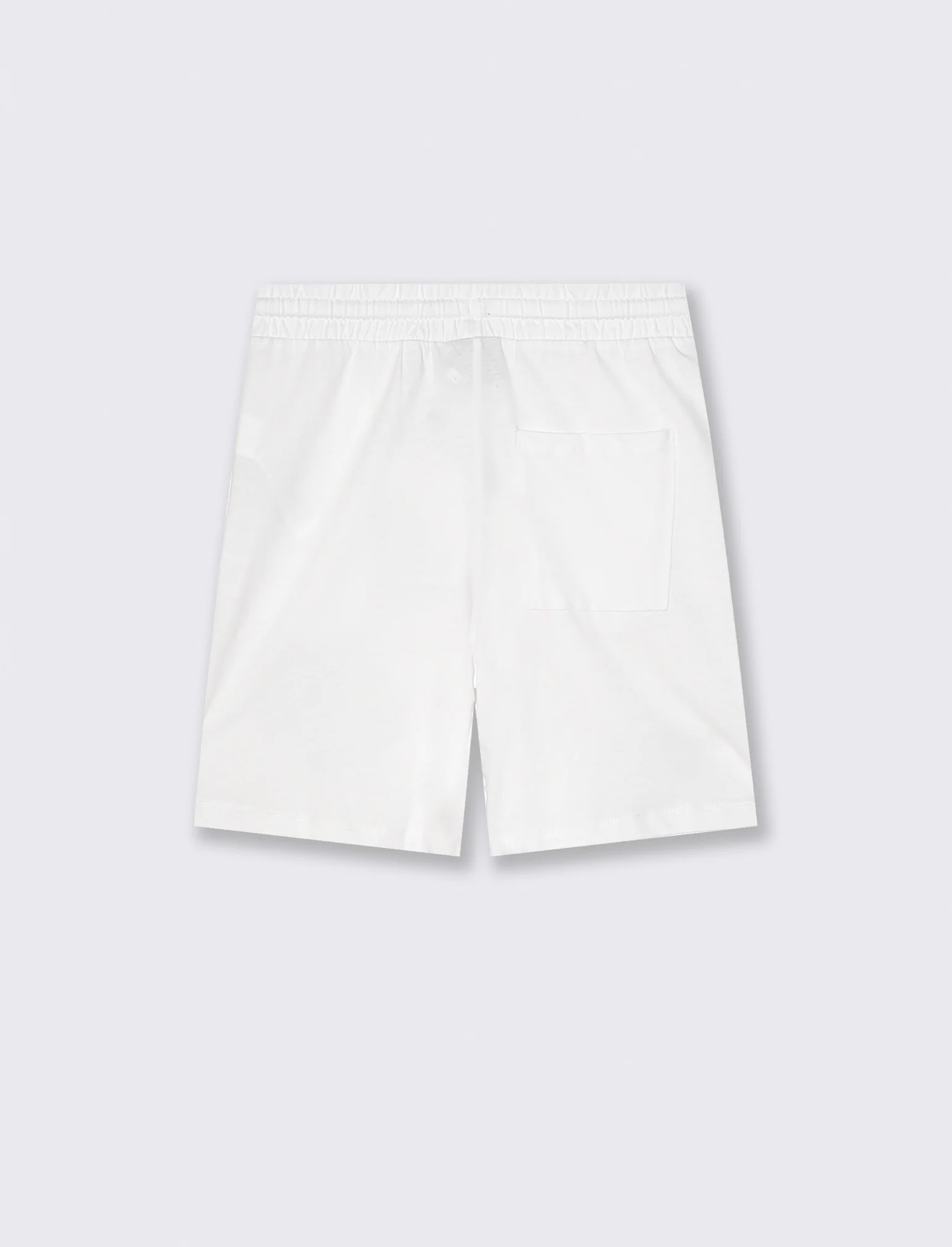 Bermuda NBA in cotone con coulisse - Bianco - Image 2