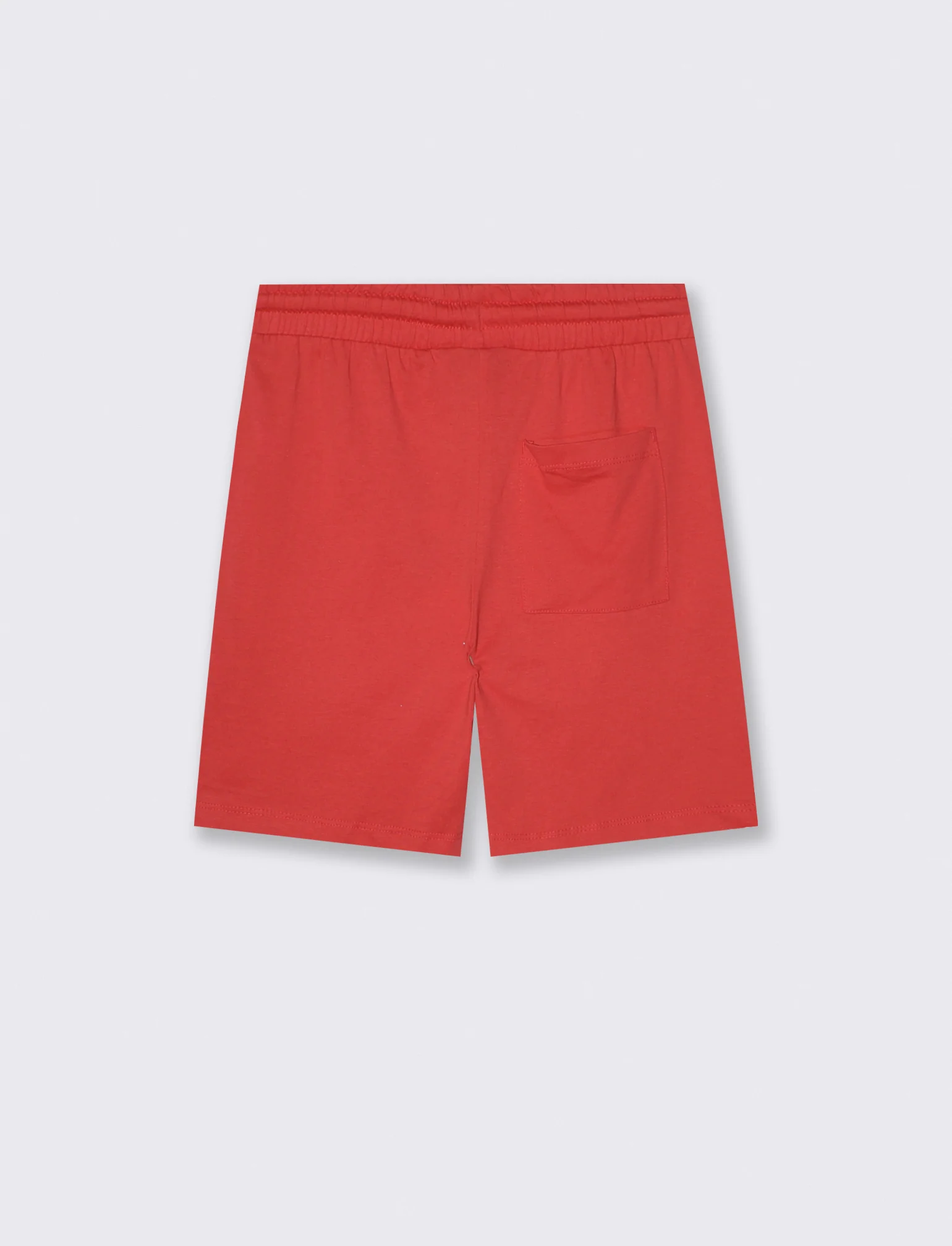 Bermuda NBA in cotone con coulisse - Rosso - Image 2