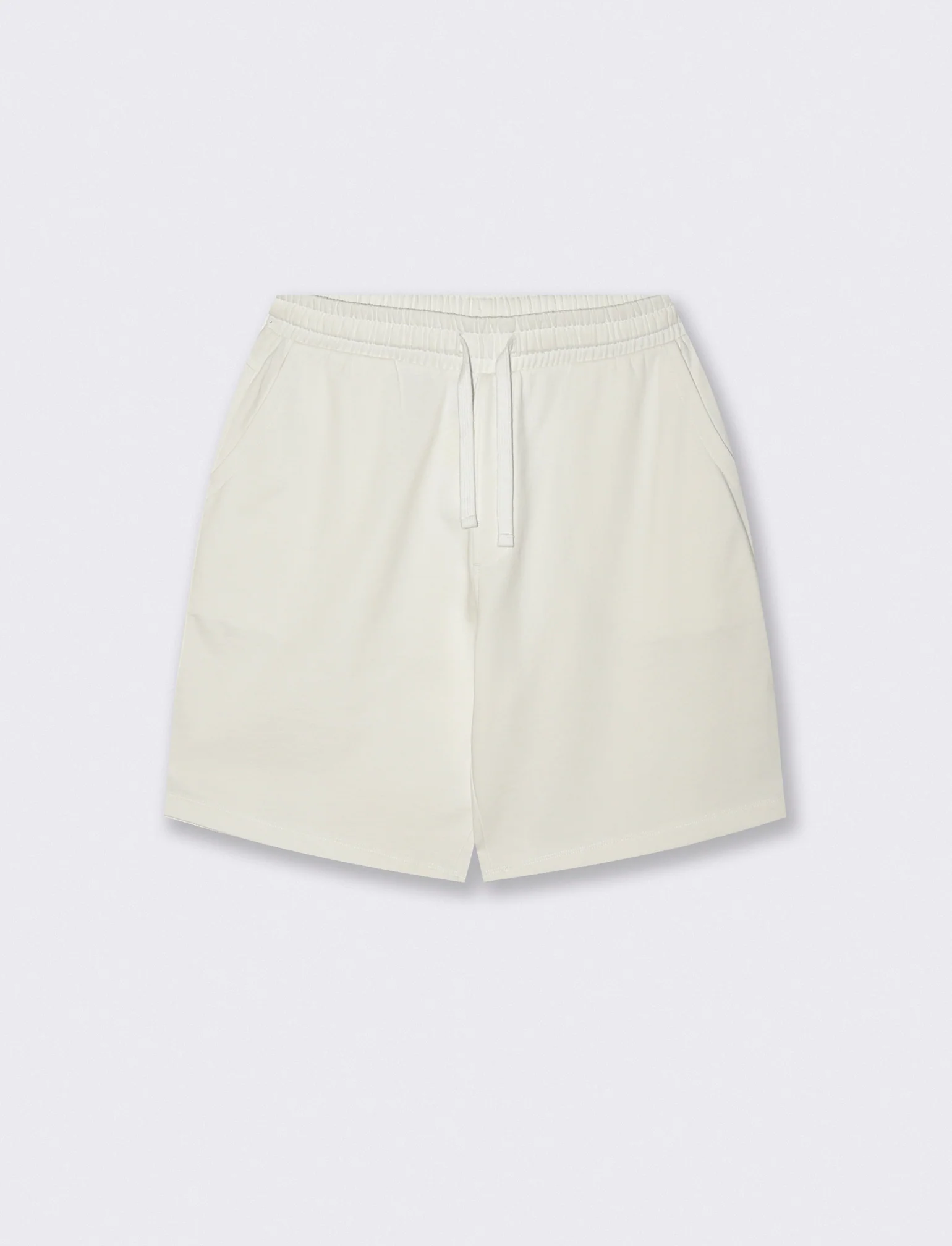 Bermuda Skater in Felpa con Vita Jogger - Bianco