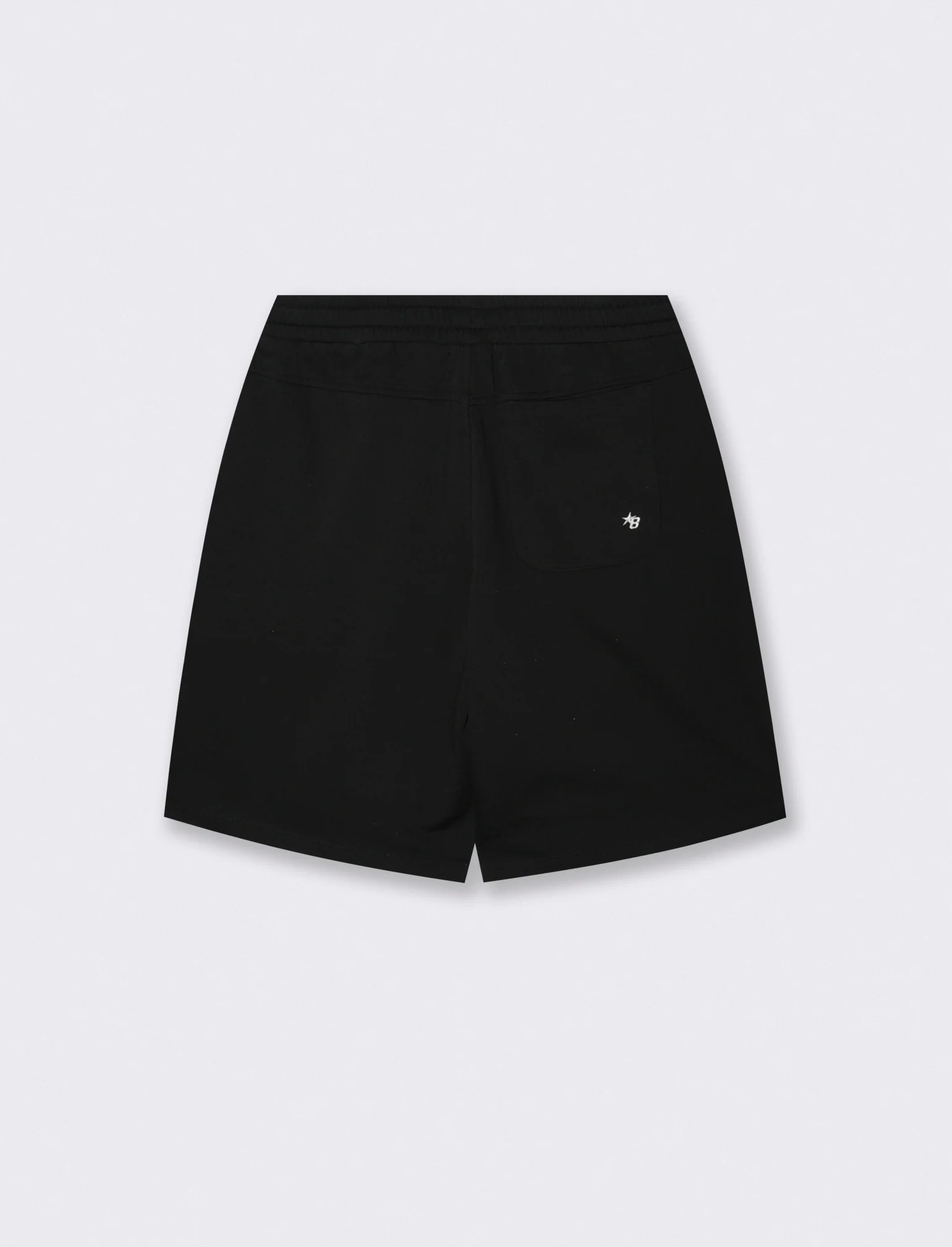 Bermuda Skater in Felpa con Vita Jogger - Nero - Image 2